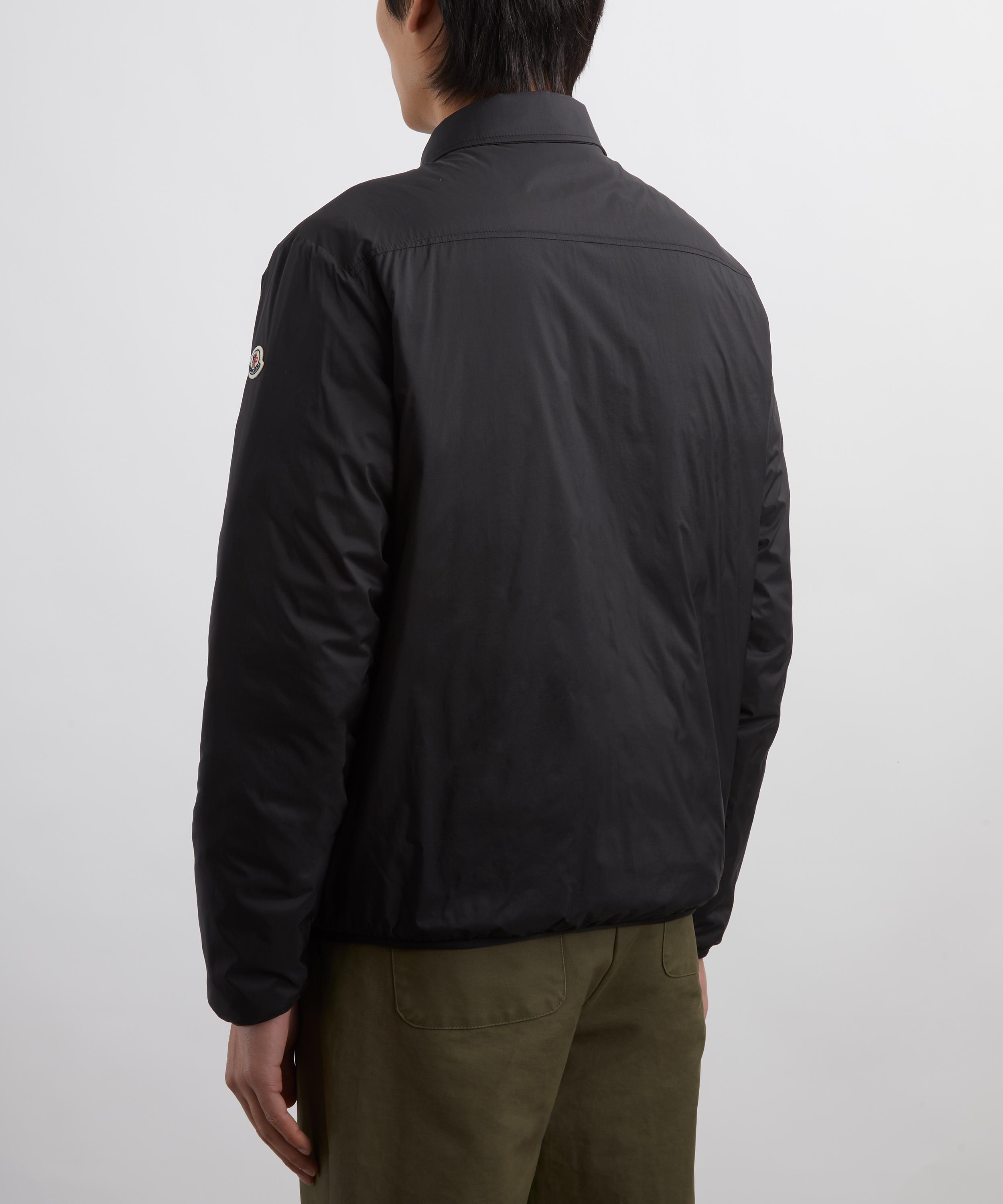 Moncler - Black Arpont Down Shirt Jacket image number 3