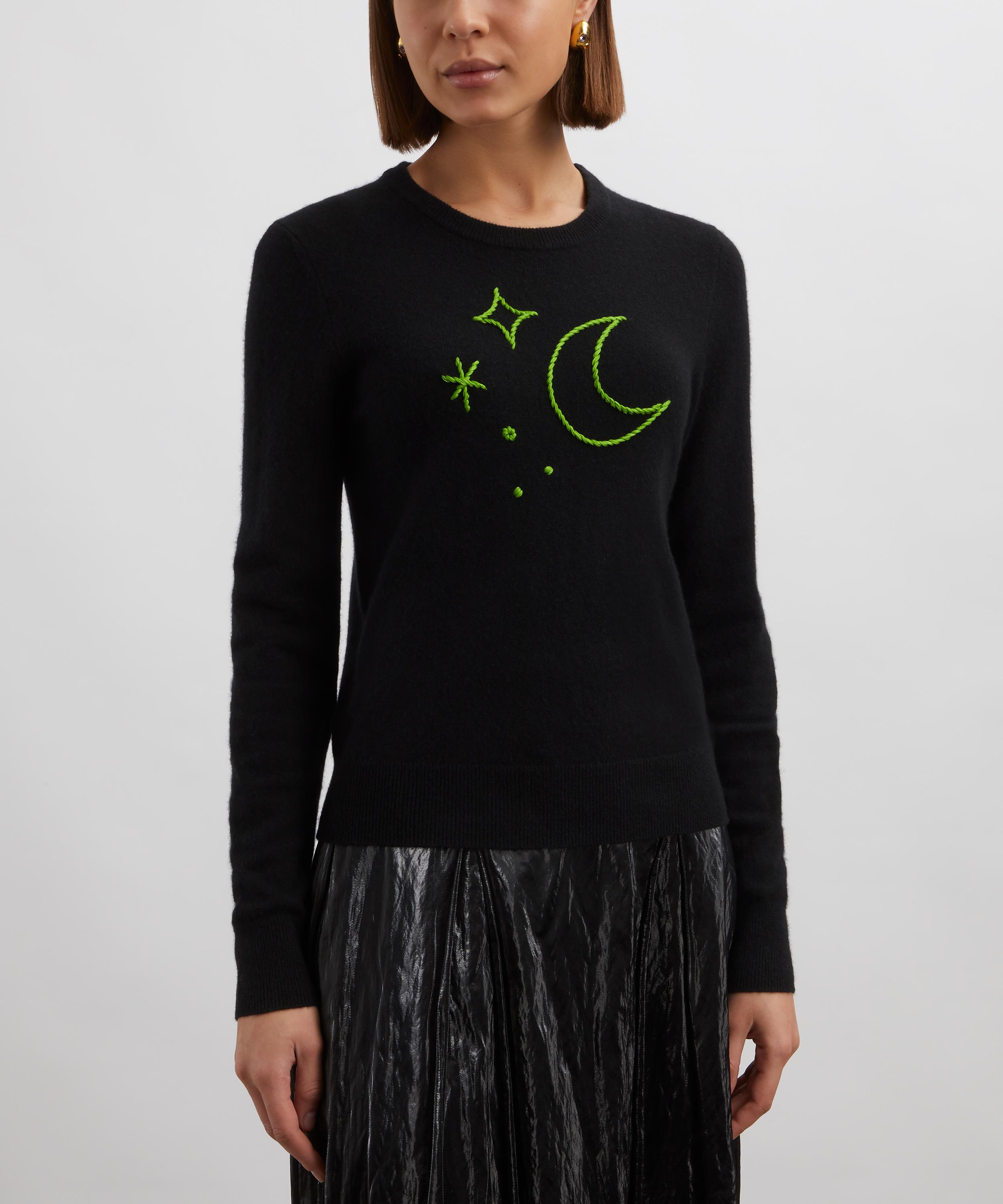 Lingua Franca - Elphaba Motif Cashmere Jumper image number 2