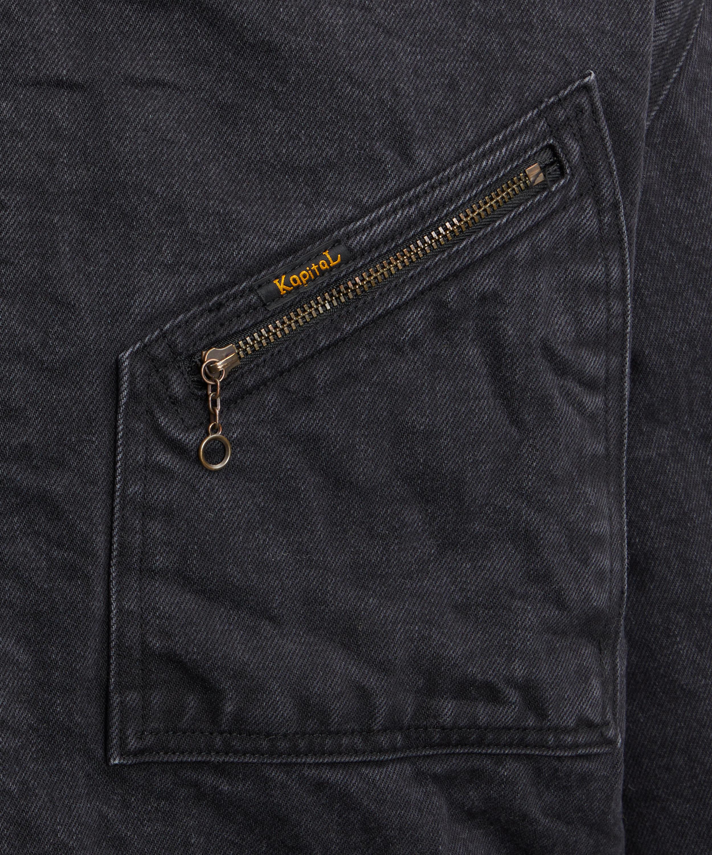 Kapital - 14oz Reversible Denim Work Jacket image number 4