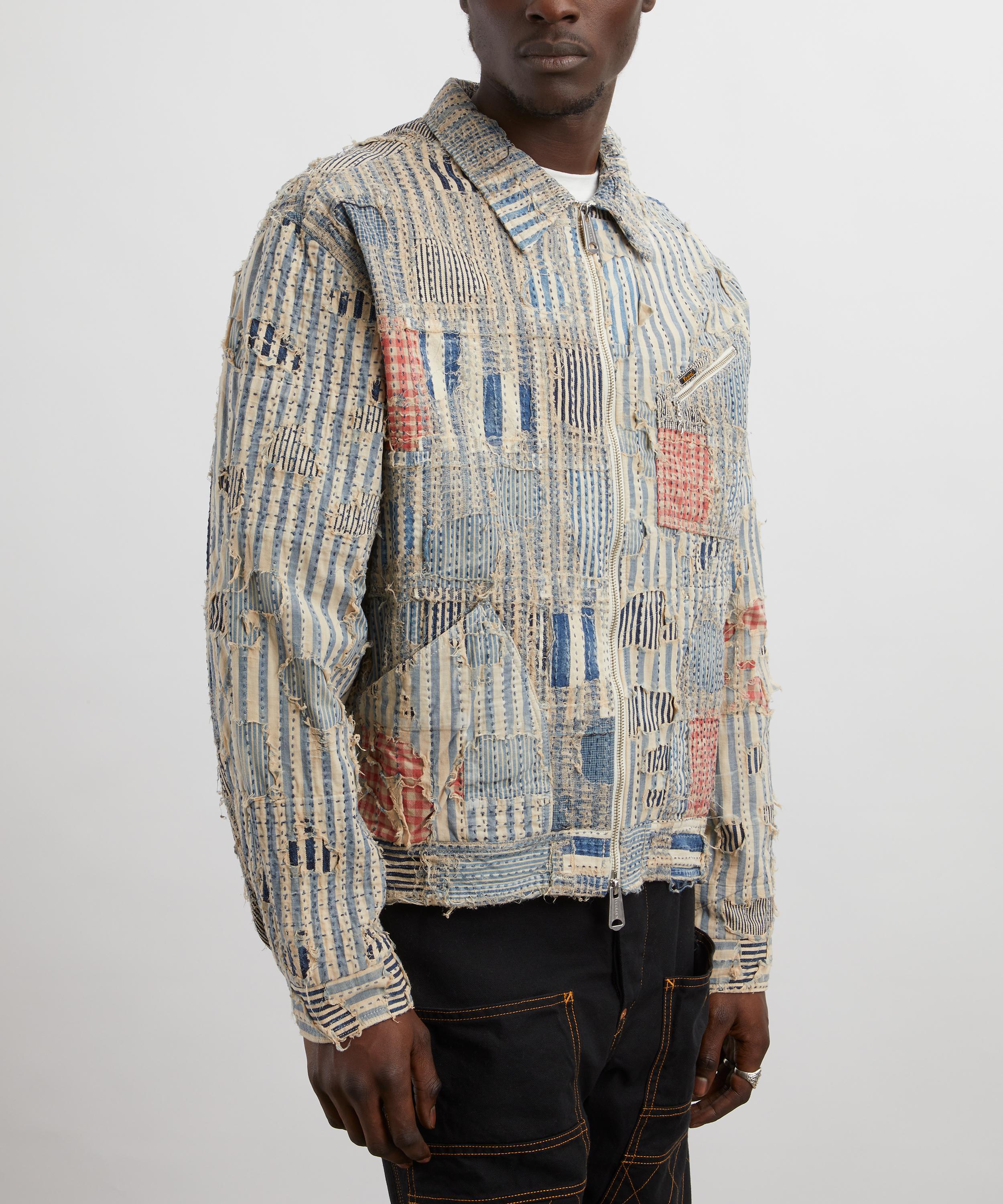 Kapital Liberty Distressed Embroidered Blouson Jacket | Liberty