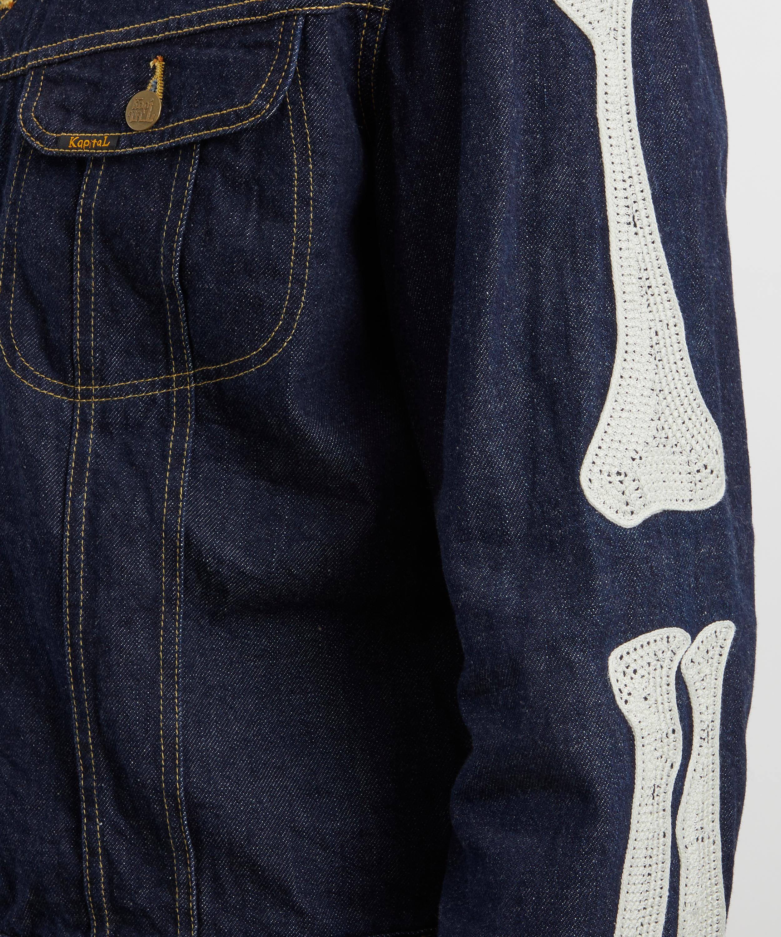 Kapital - 11.5oz Mexican Tuxedo Westerner Denim Jacket image number 4