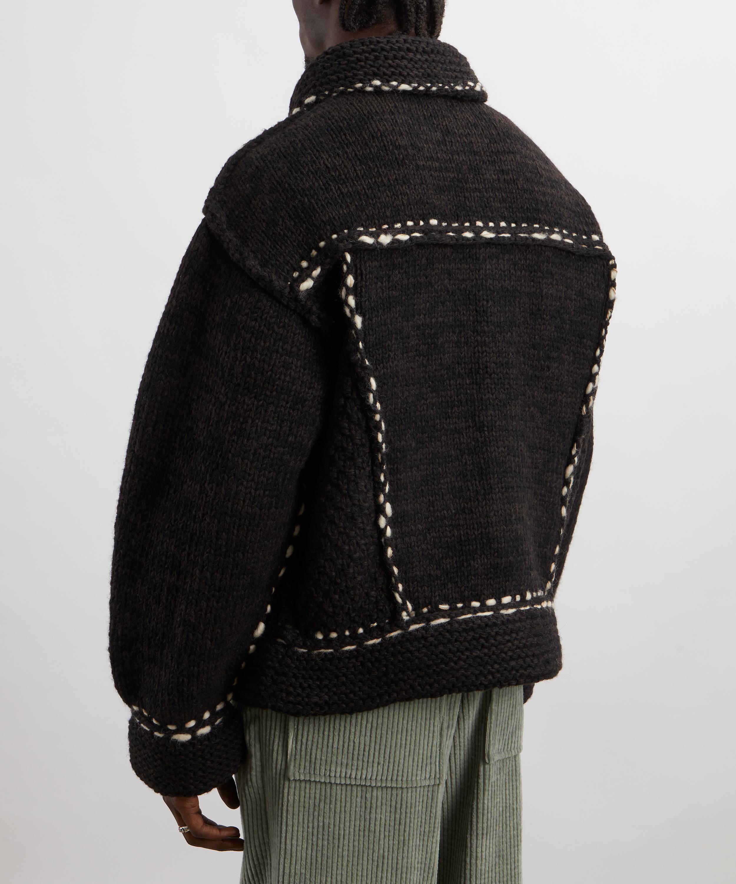 Kapital - Cowichan Hand-Knit Wool G-Jacket image number 3