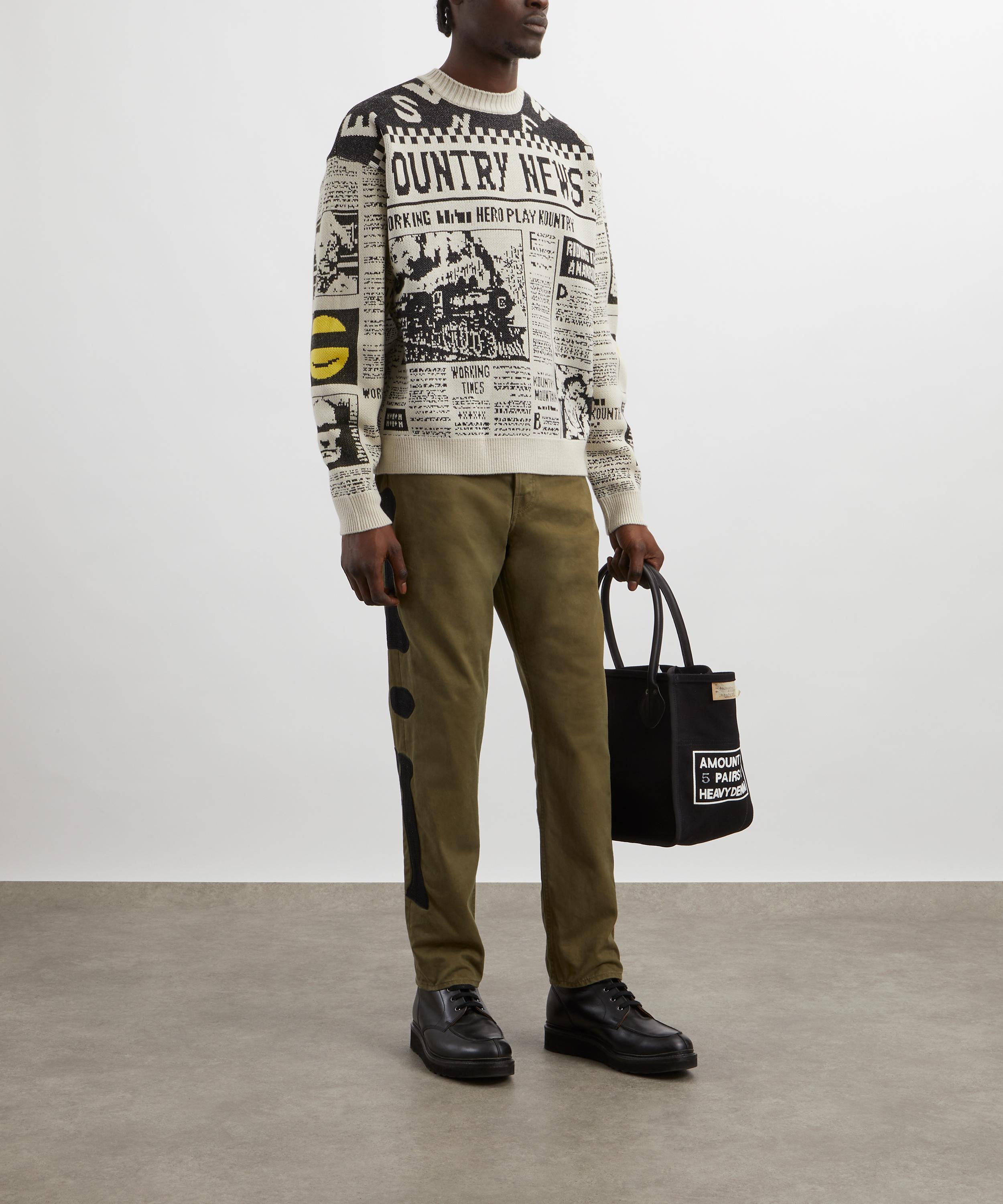 Kapital - 8G Knit Newspaper Jumper image number 1