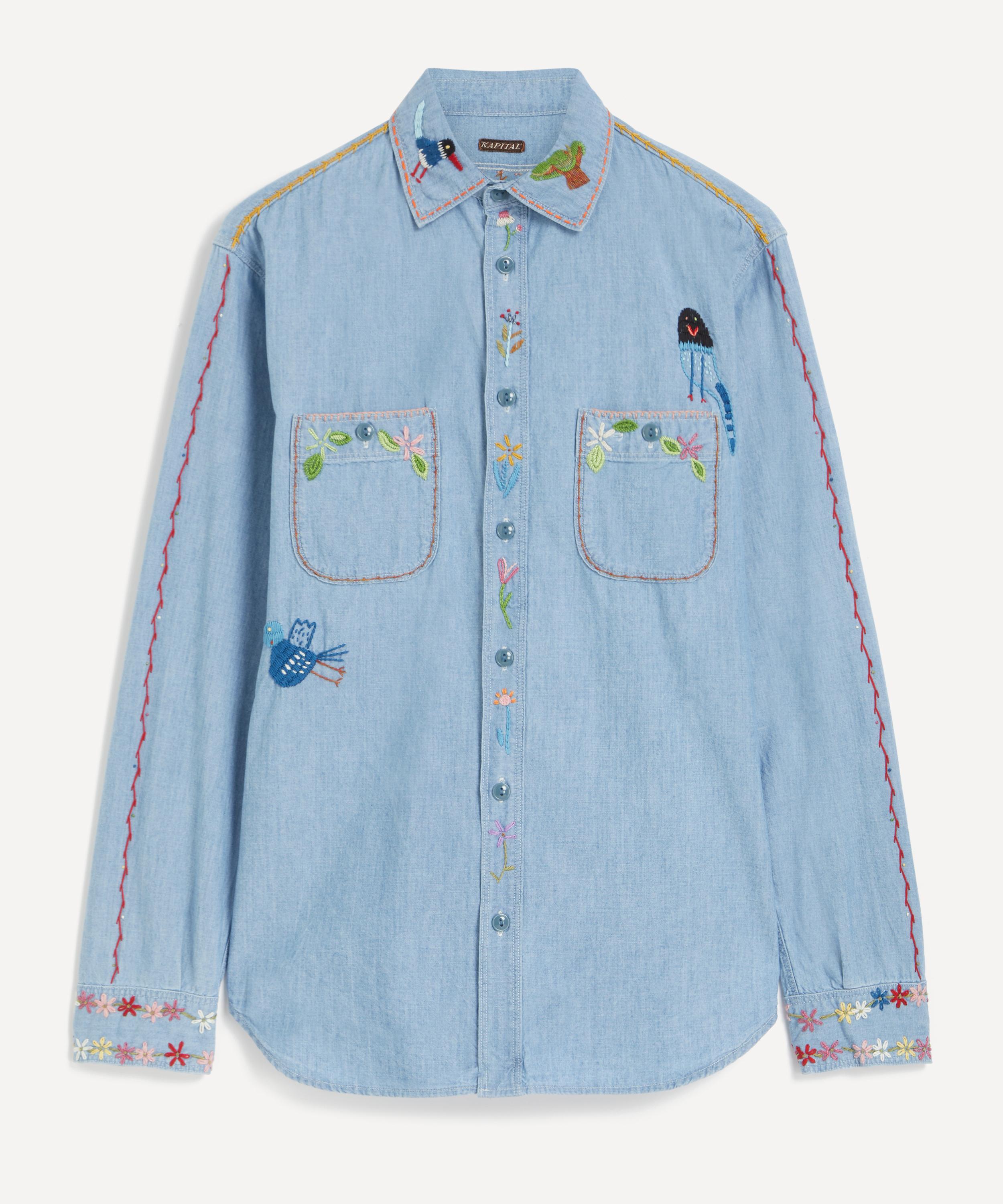 Kapital - Chambray MAGPIE Work Shirt image number 0