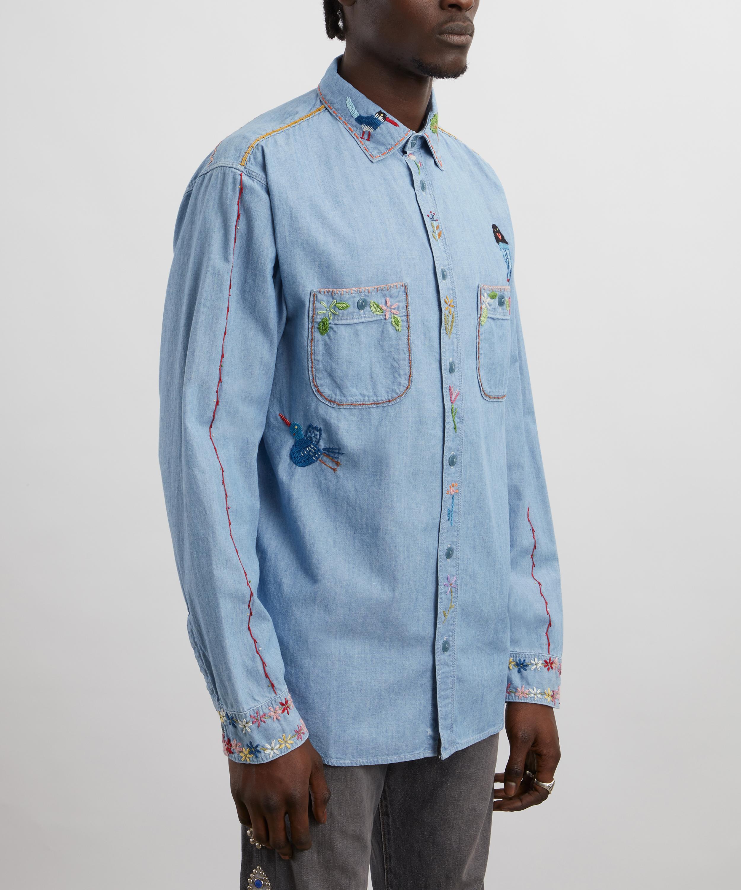 Kapital - Chambray MAGPIE Work Shirt image number 2