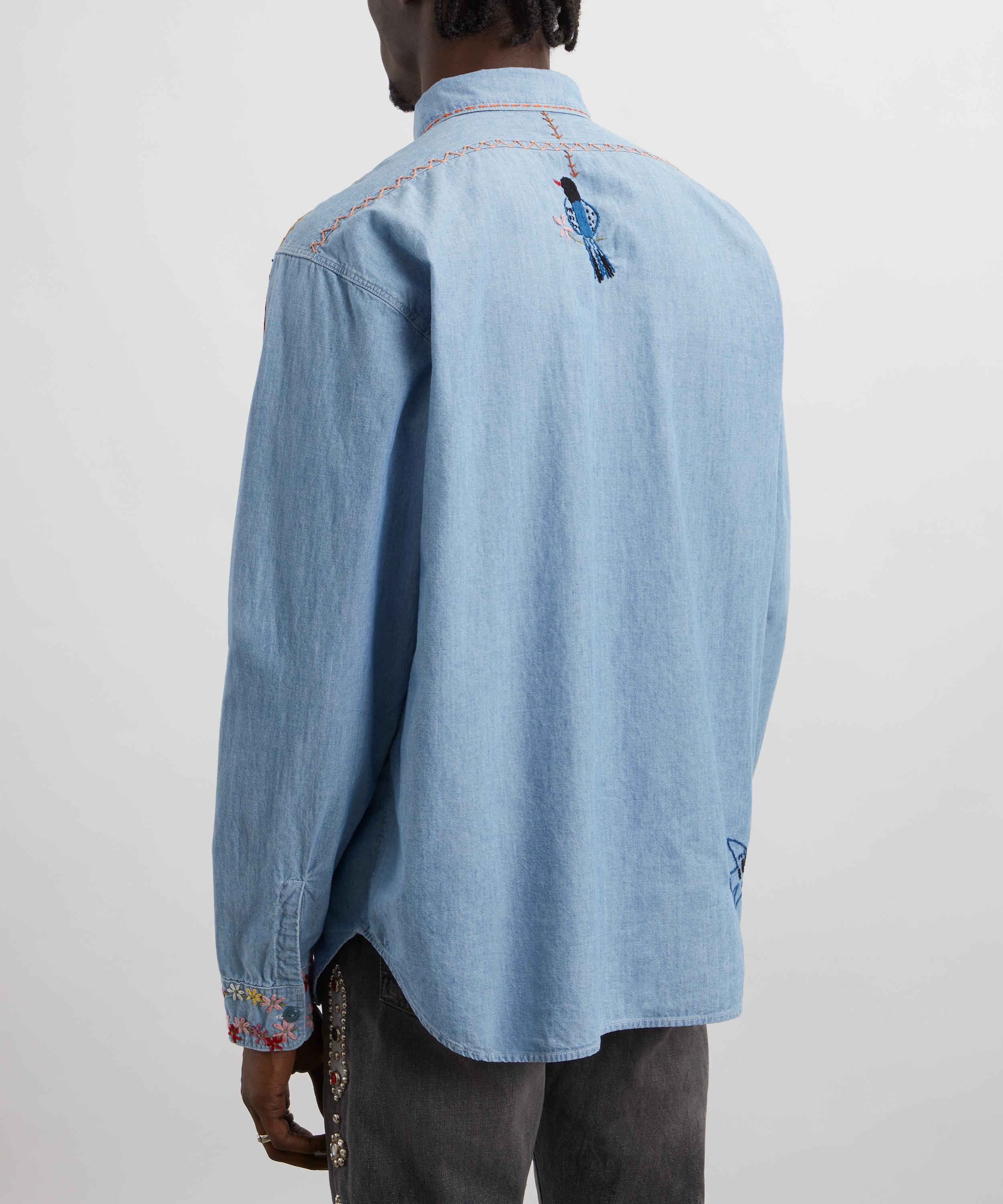 Kapital - Chambray MAGPIE Work Shirt image number 3