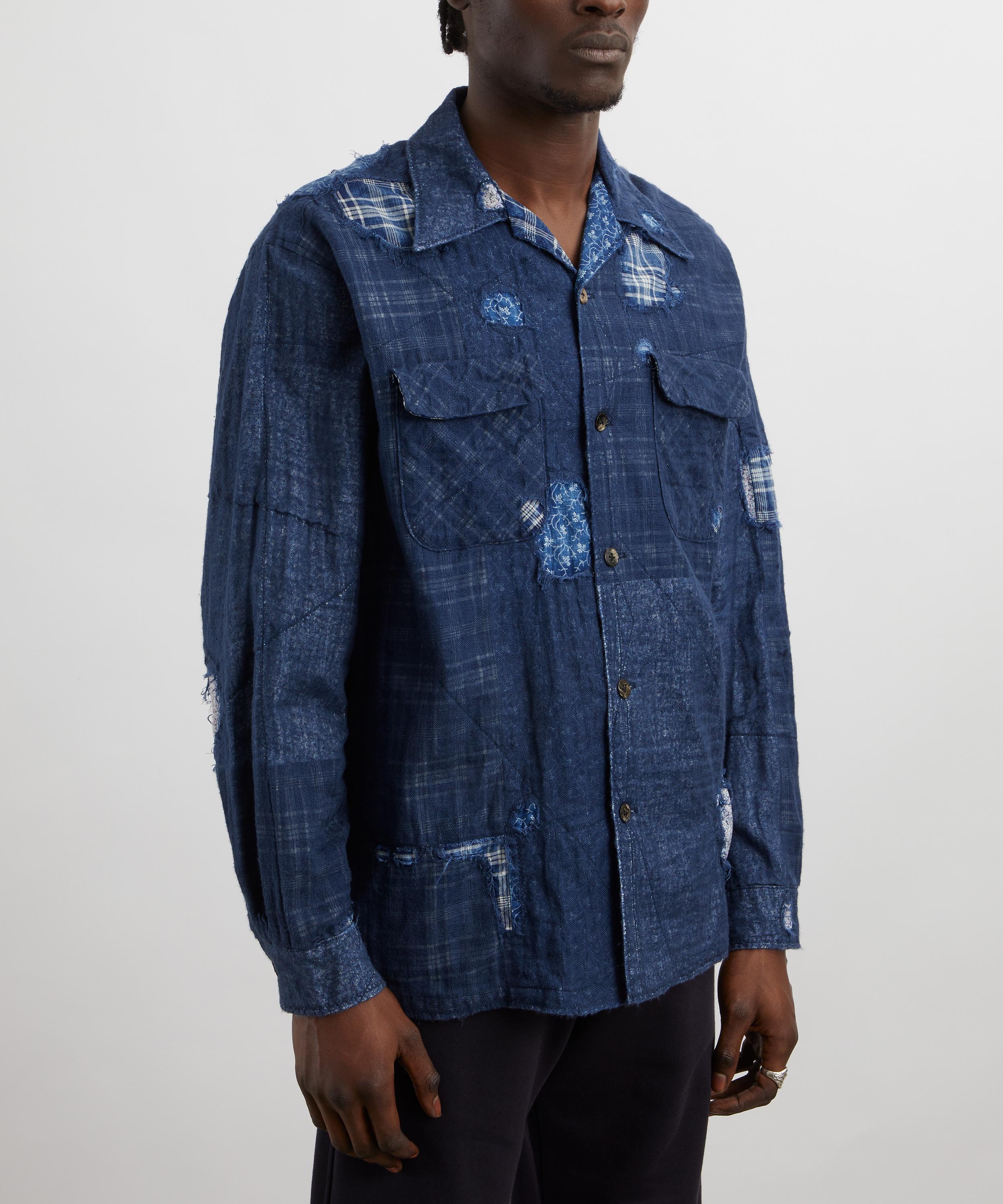 Kapital - IDG Patchwork NORA-DOT Board Shirt image number 2