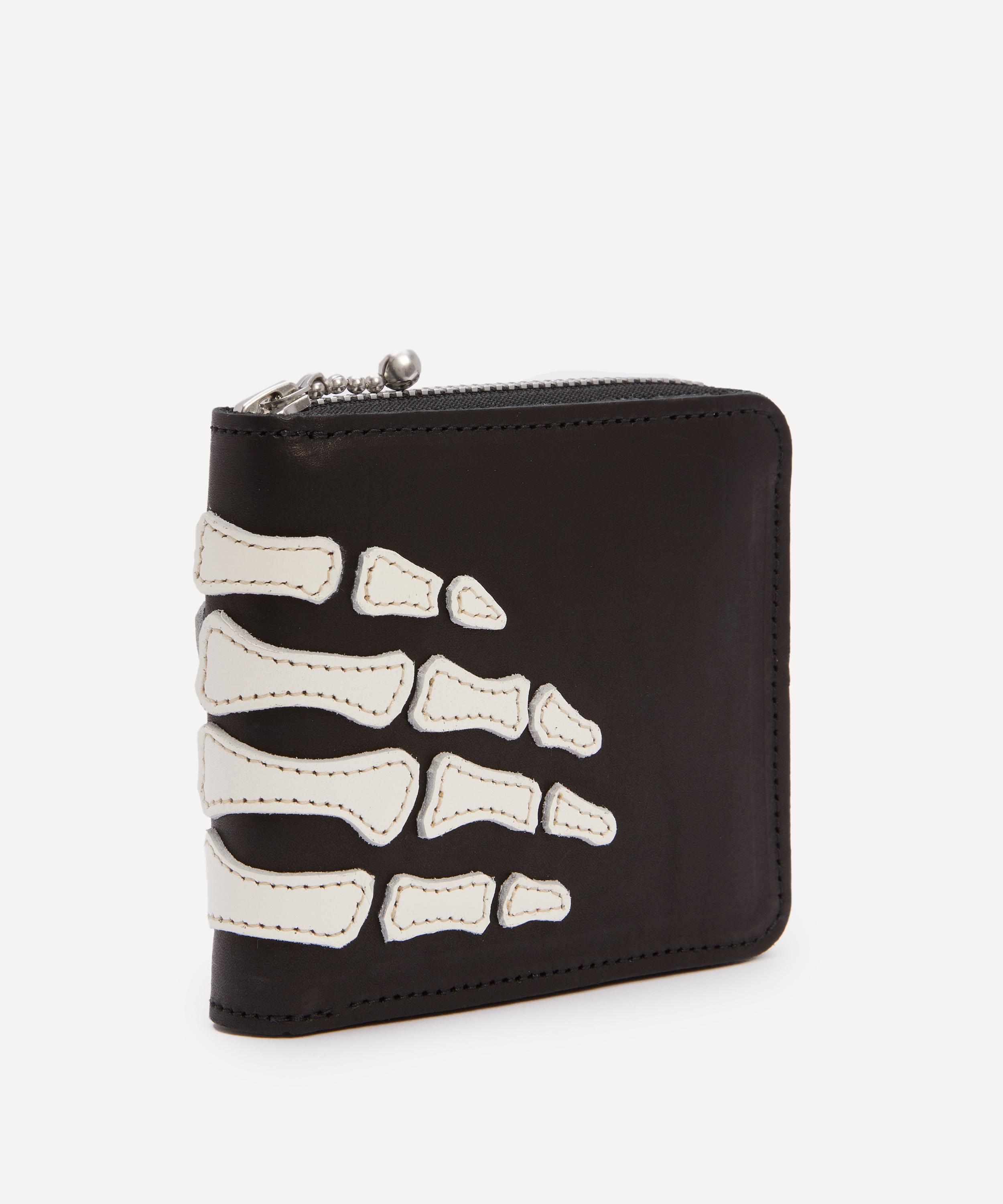 Kapital - Thumps-Up Bone Hand Zip Wallet image number 1