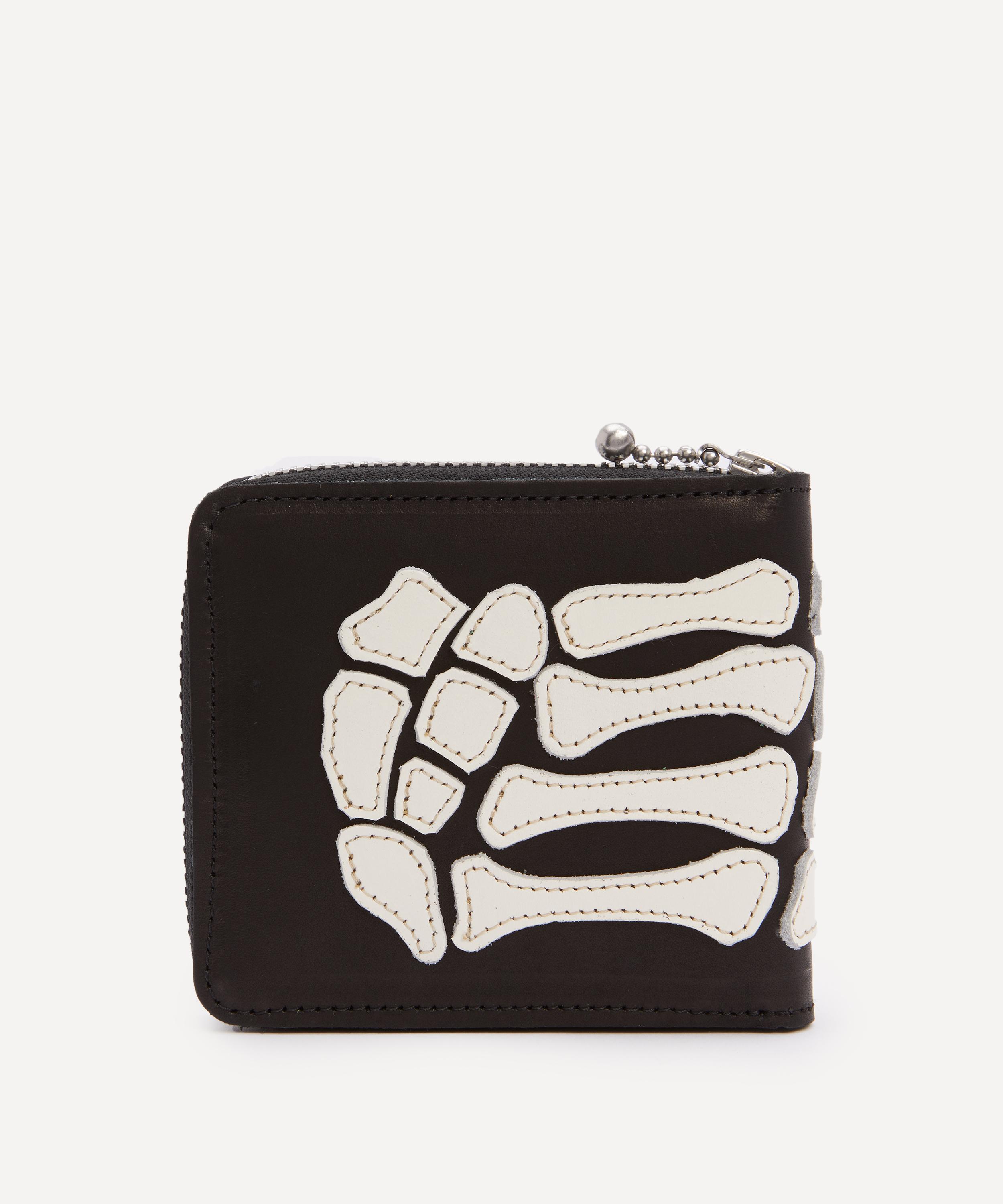 Kapital - Thumps-Up Bone Hand Zip Wallet image number 2