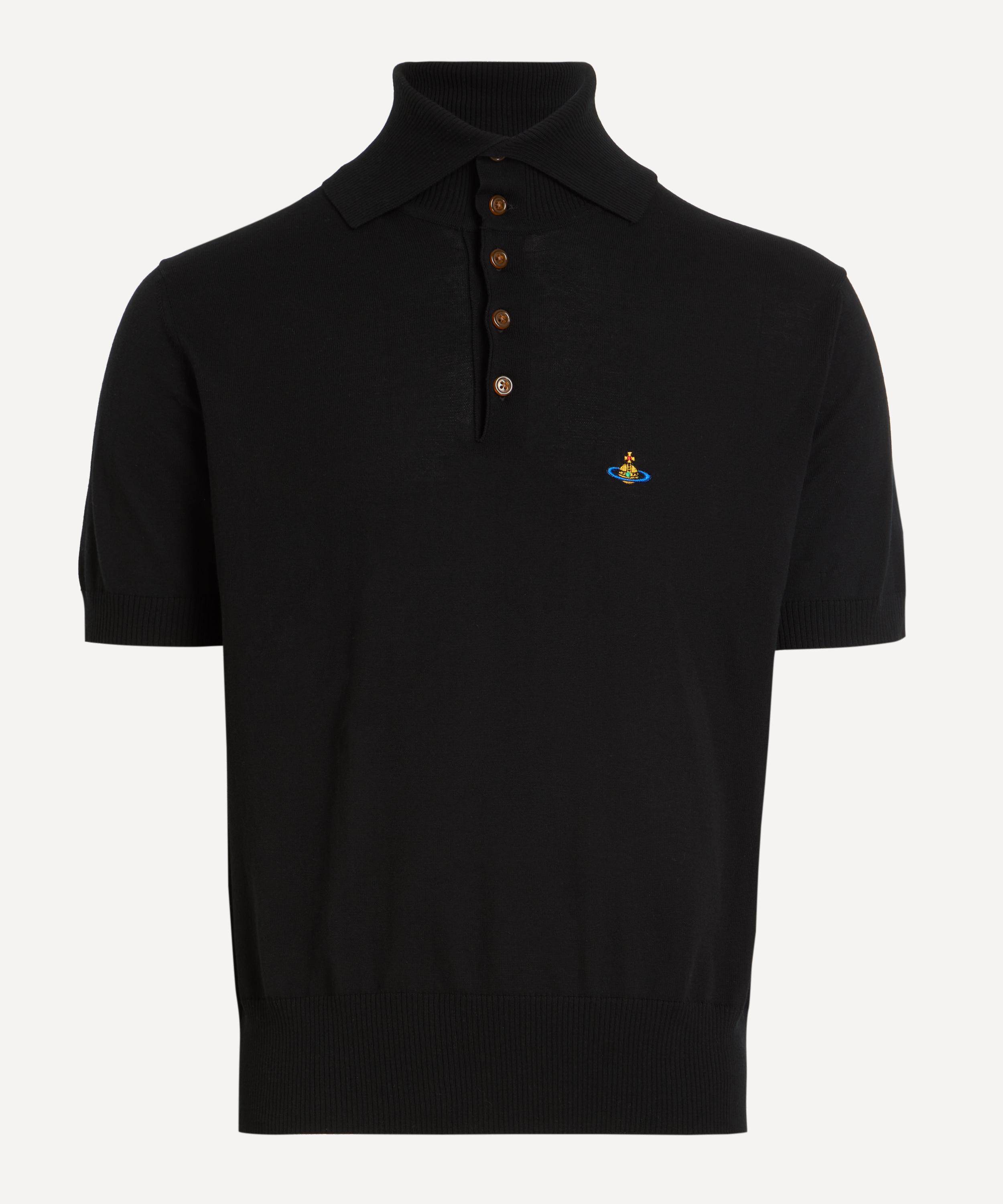 Vivienne Westwood - Black Alex Polo Shirt image number 0