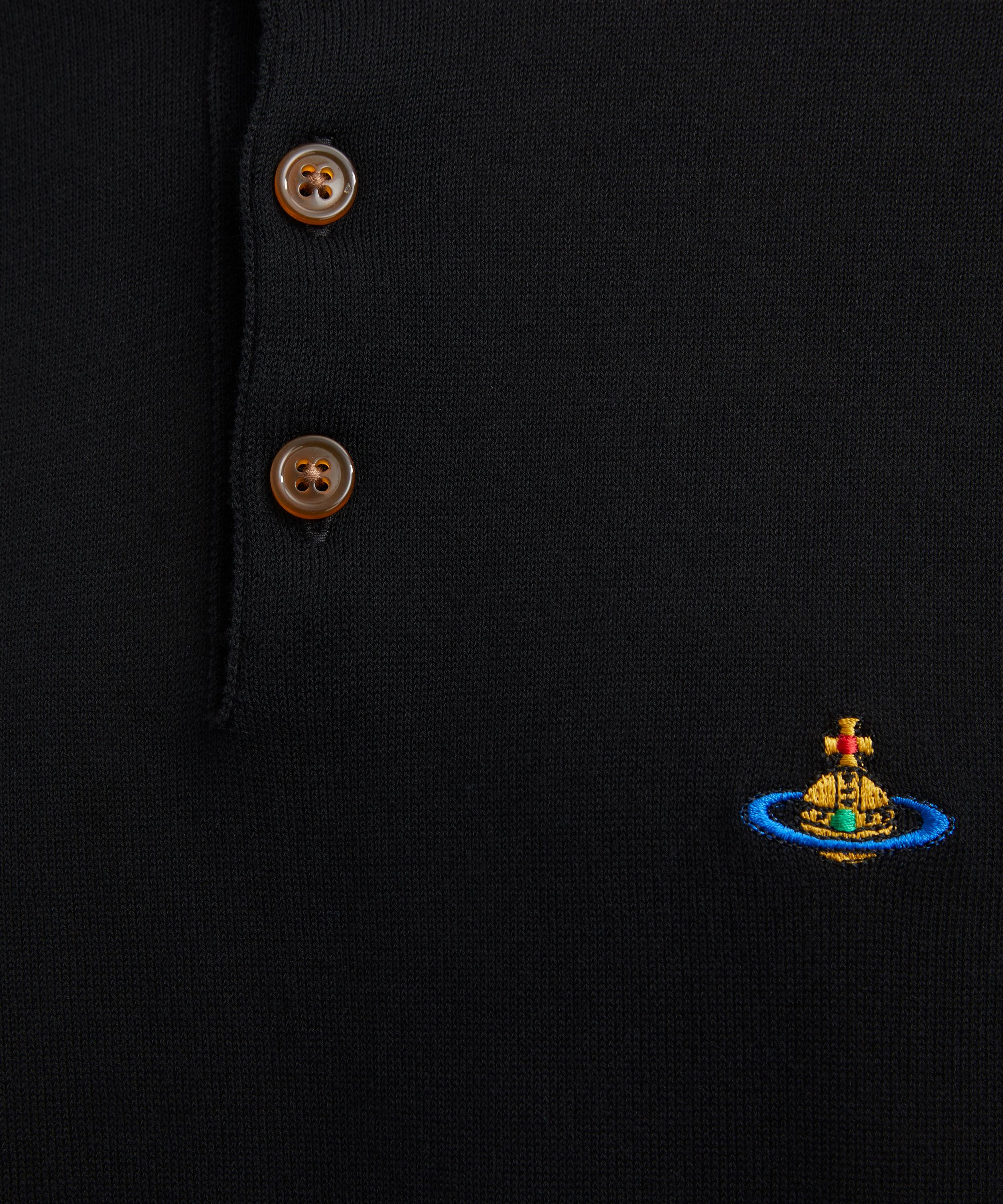 Vivienne Westwood - Black Alex Polo Shirt image number 4