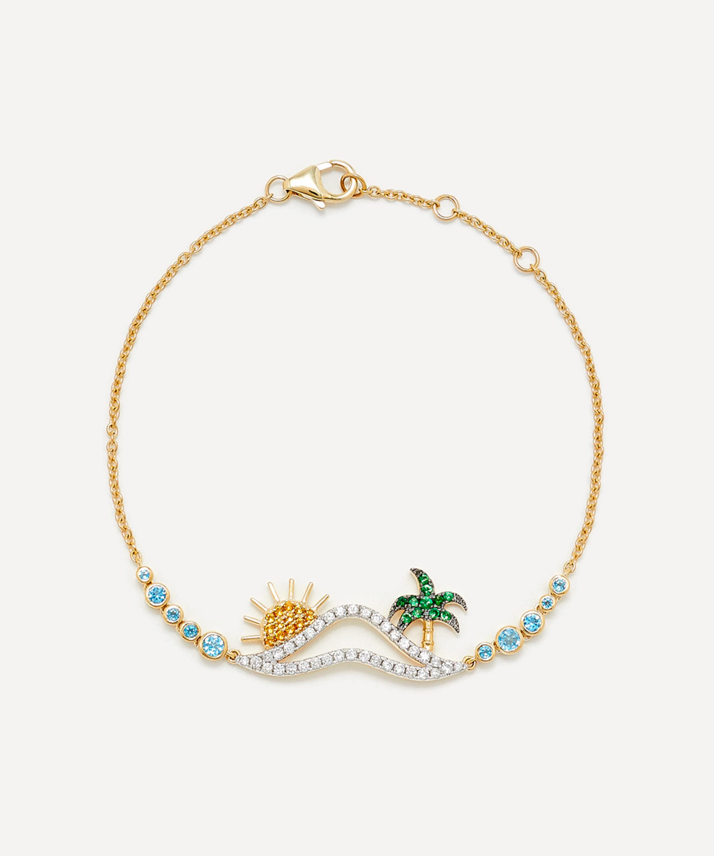 Yvonne Léon - 9ct Gold Beach Bracelet image number 0
