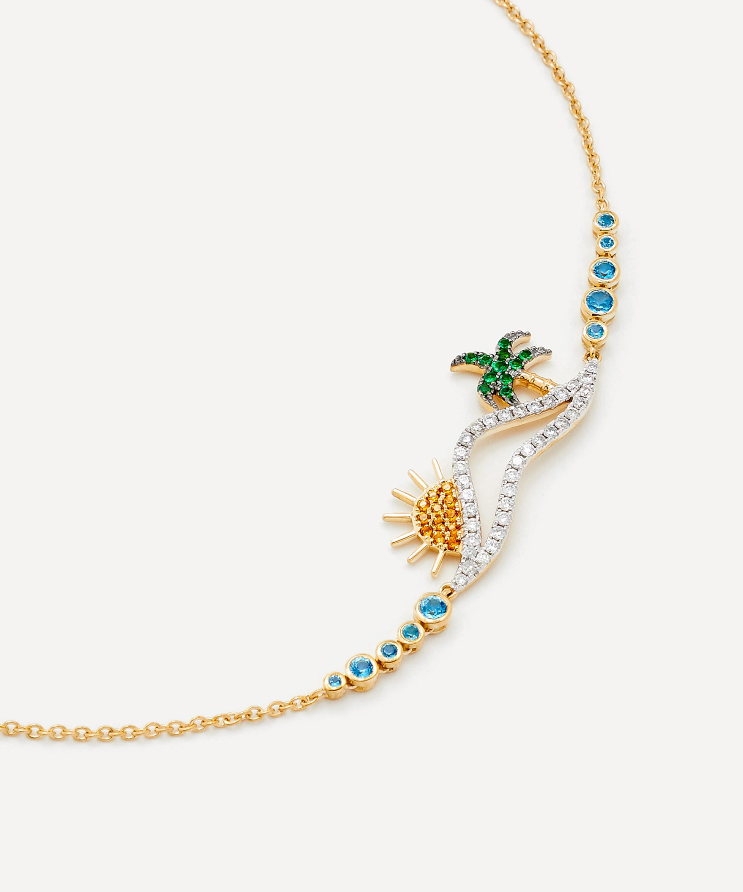 Yvonne Léon - 9ct Gold Beach Bracelet image number 1