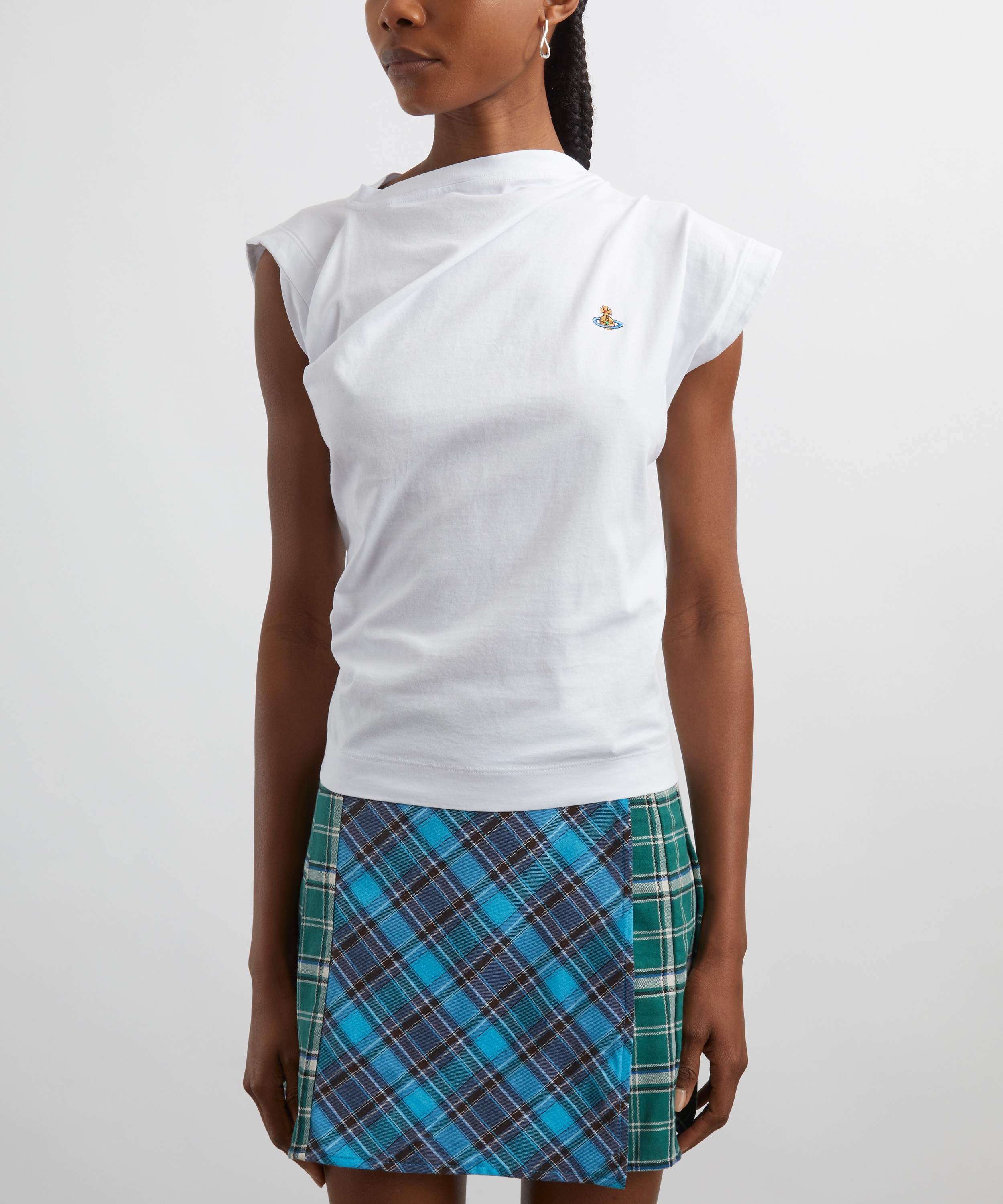 Vivienne Westwood - Hebo Draped Cotton Top image number 2