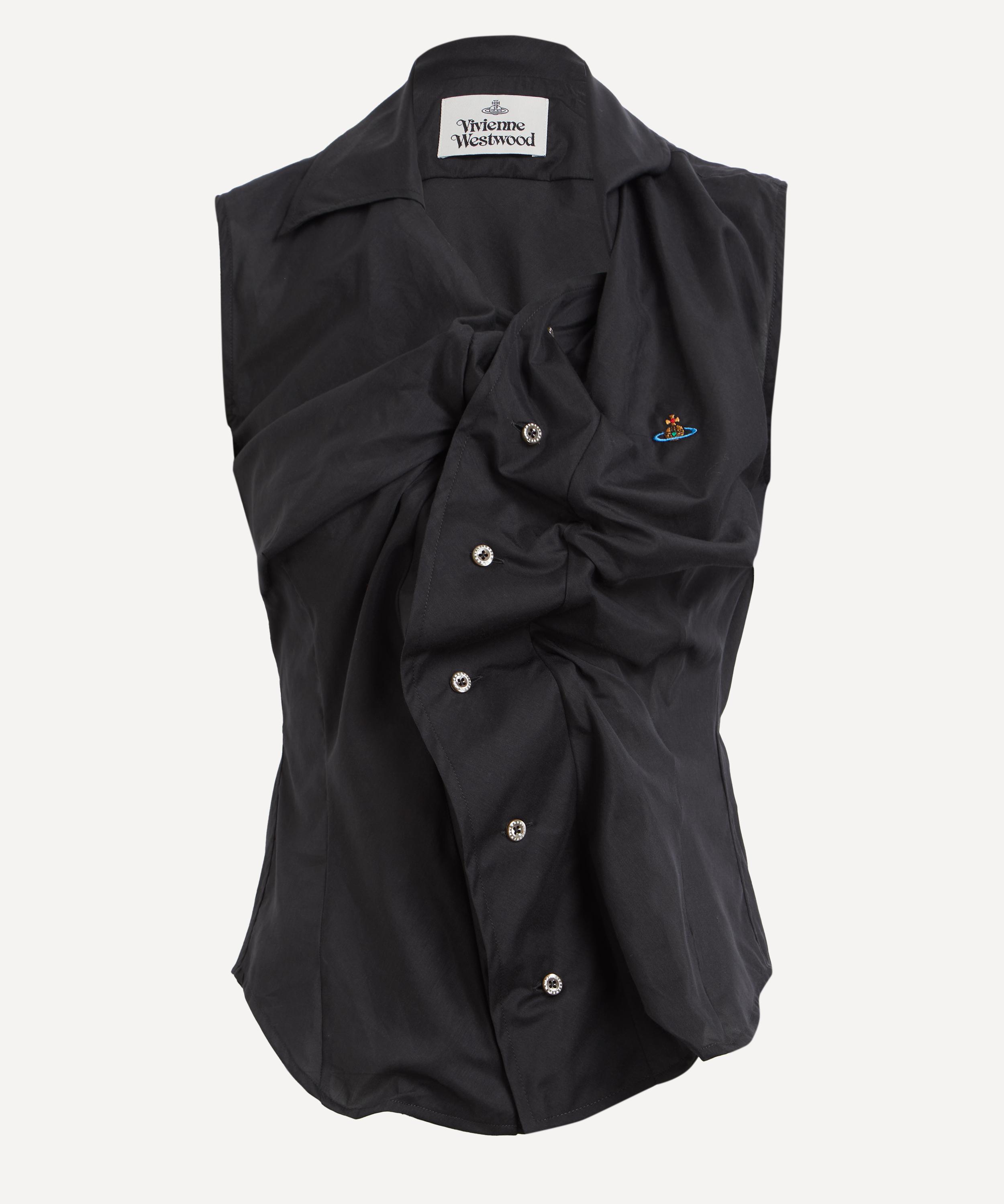 Vivienne Westwood - Short-Sleeve Drunken Shirt image number 0