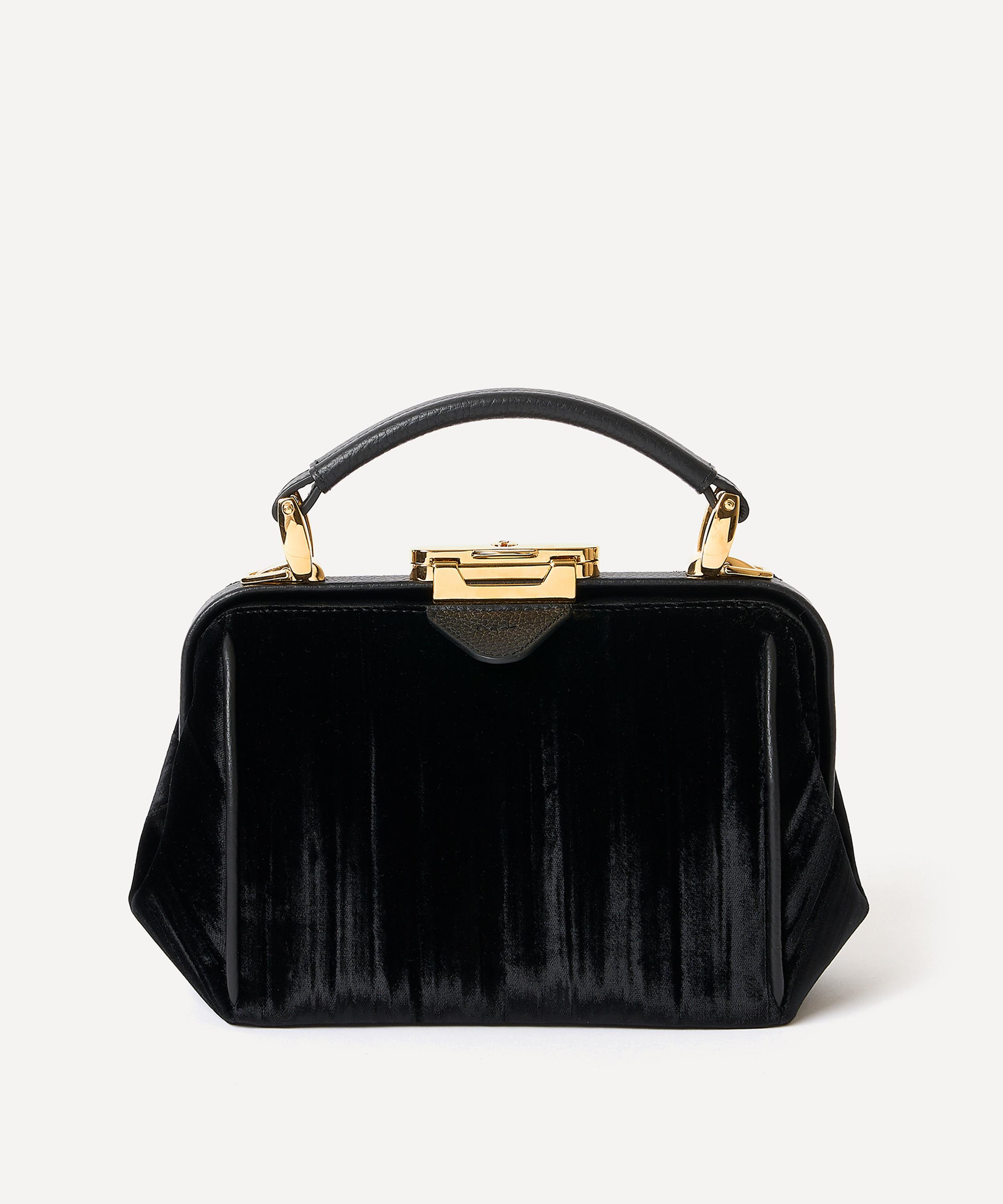 Cambridge Satchel - Mini Sophie Velvet Top Handle Bag image number 0