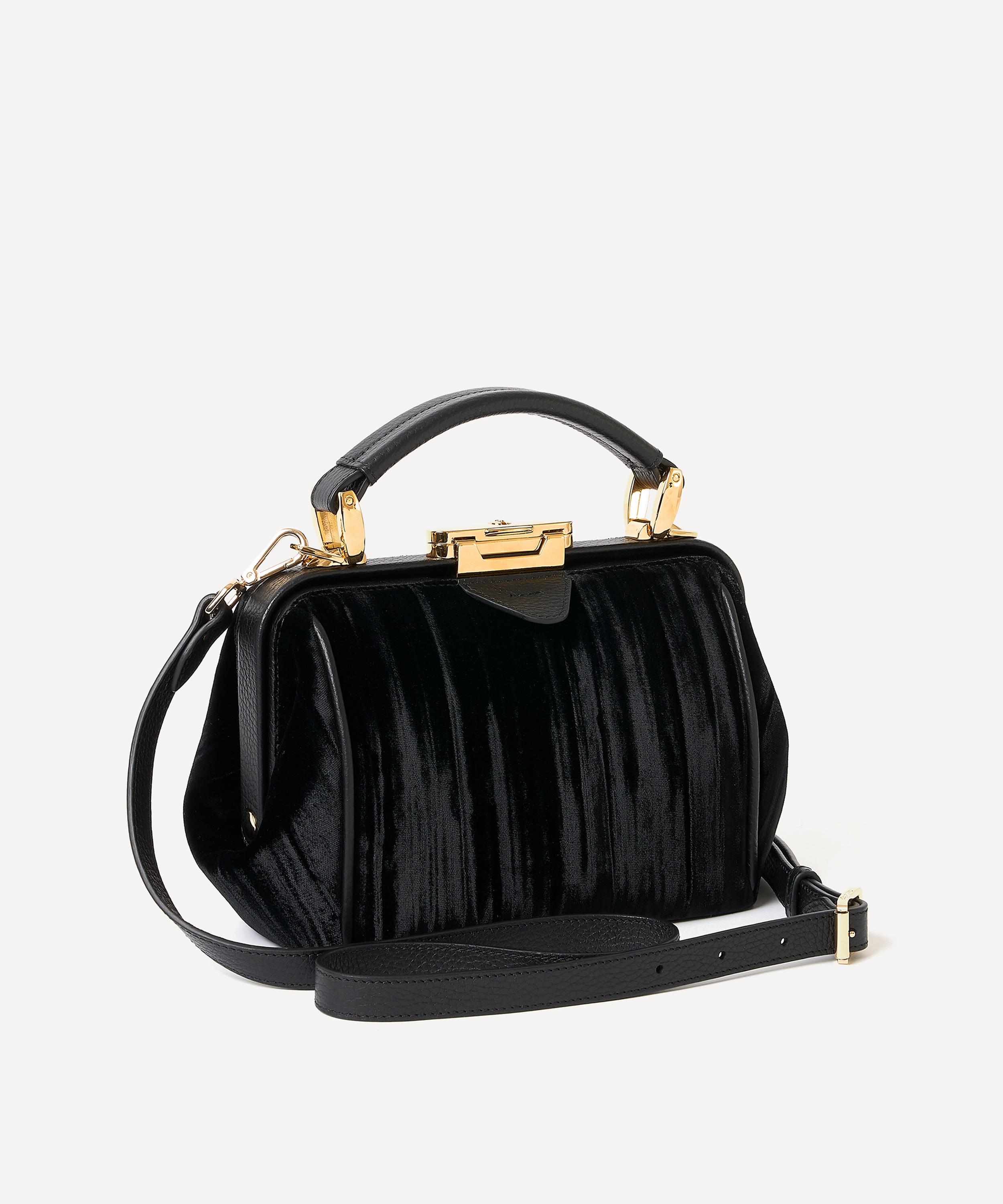 Cambridge Satchel - Mini Sophie Velvet Top Handle Bag image number 1
