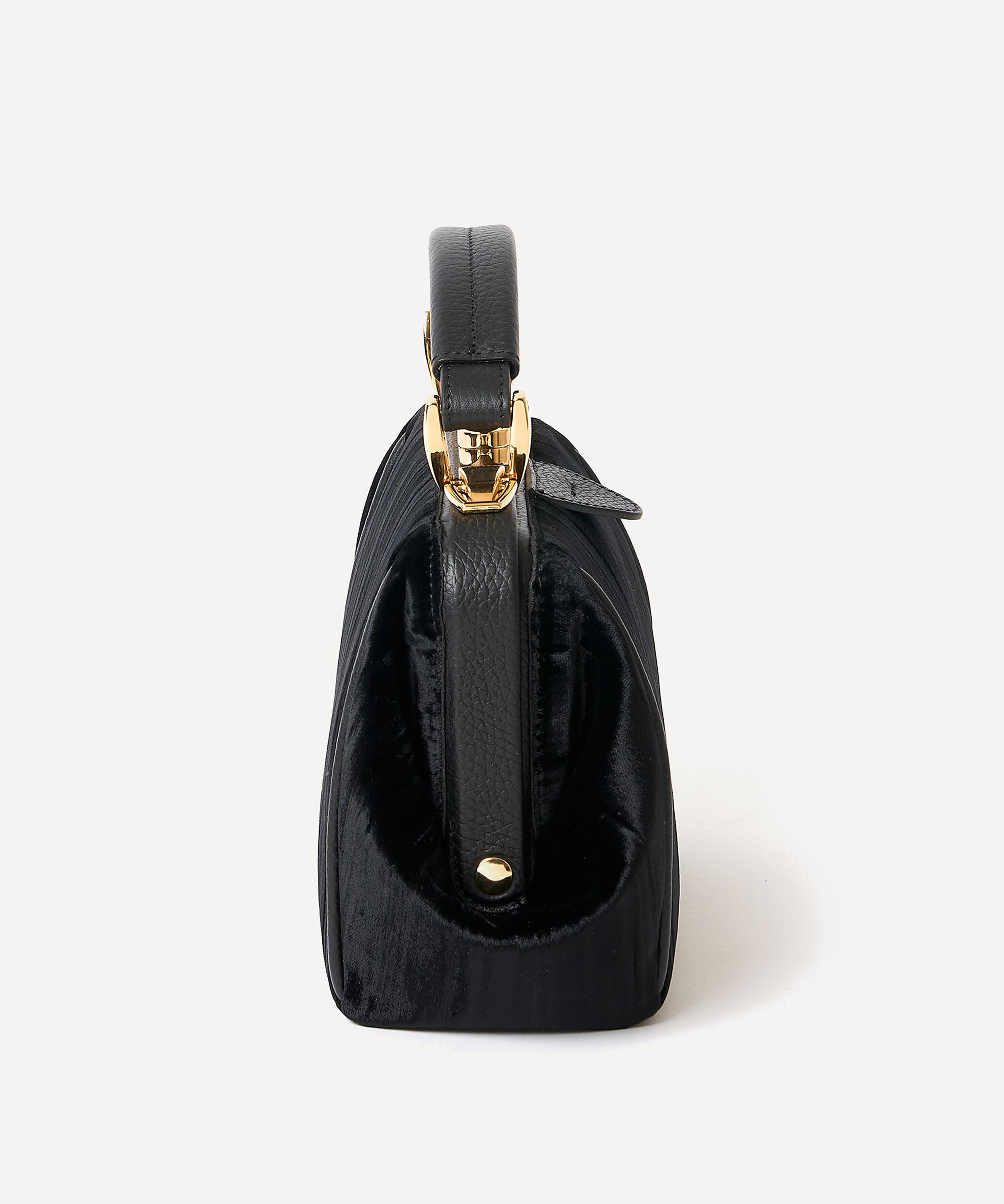 Cambridge Satchel - Mini Sophie Velvet Top Handle Bag image number 3