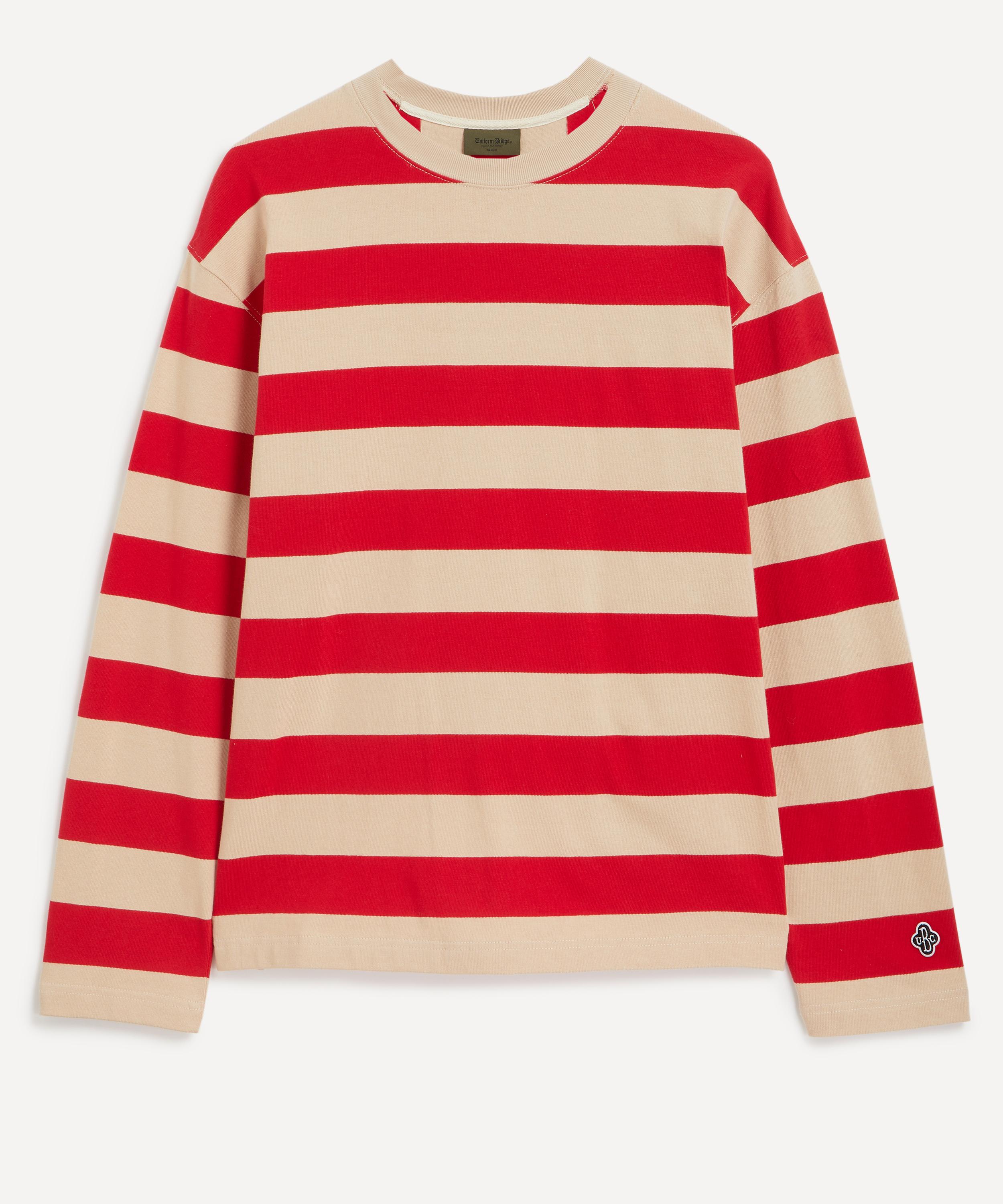 Uniform Bridge - Stripe Border Long-Sleeve T-Shirt