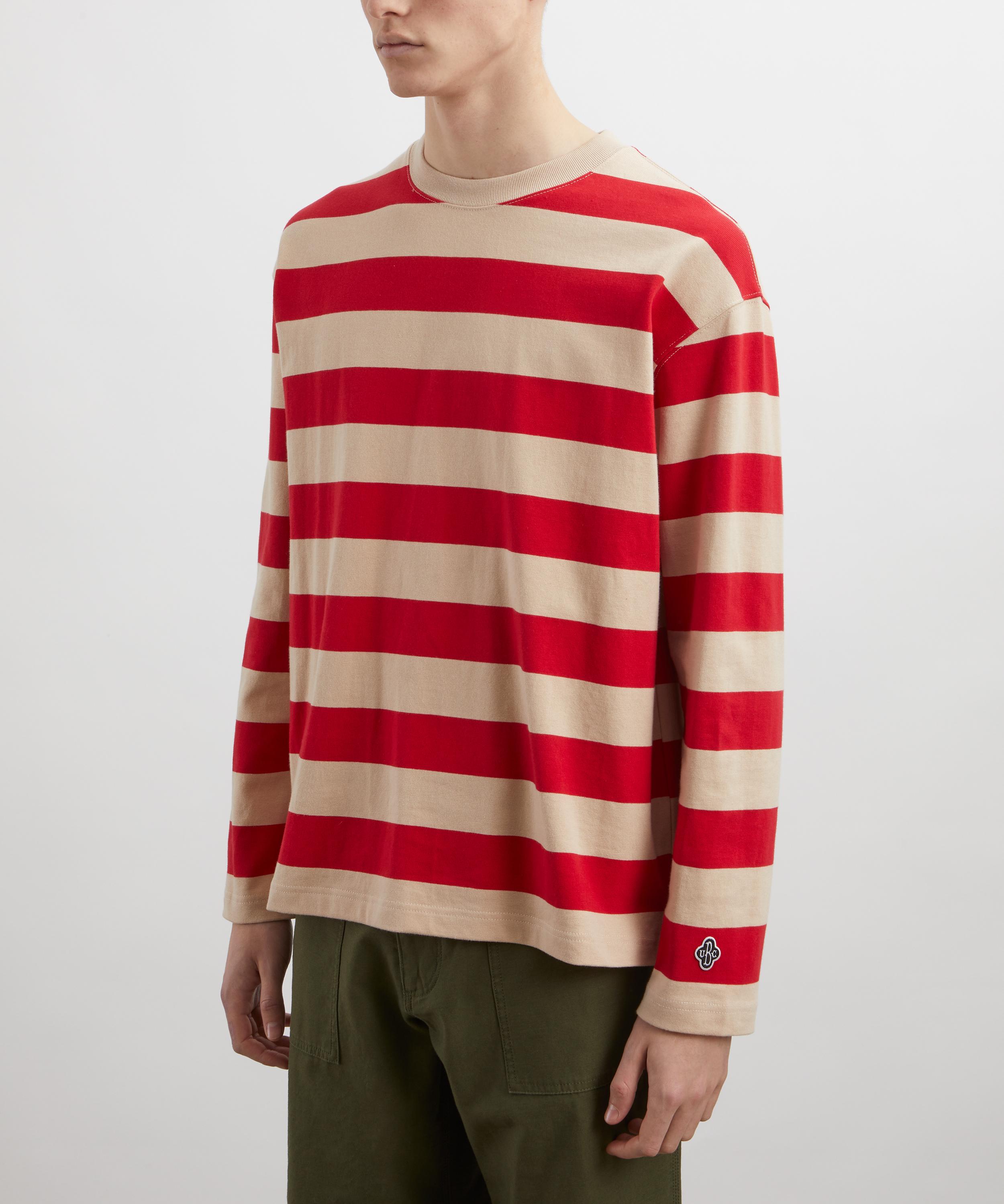 Uniform Bridge - Stripe Border Long-Sleeve T-Shirt image number 2