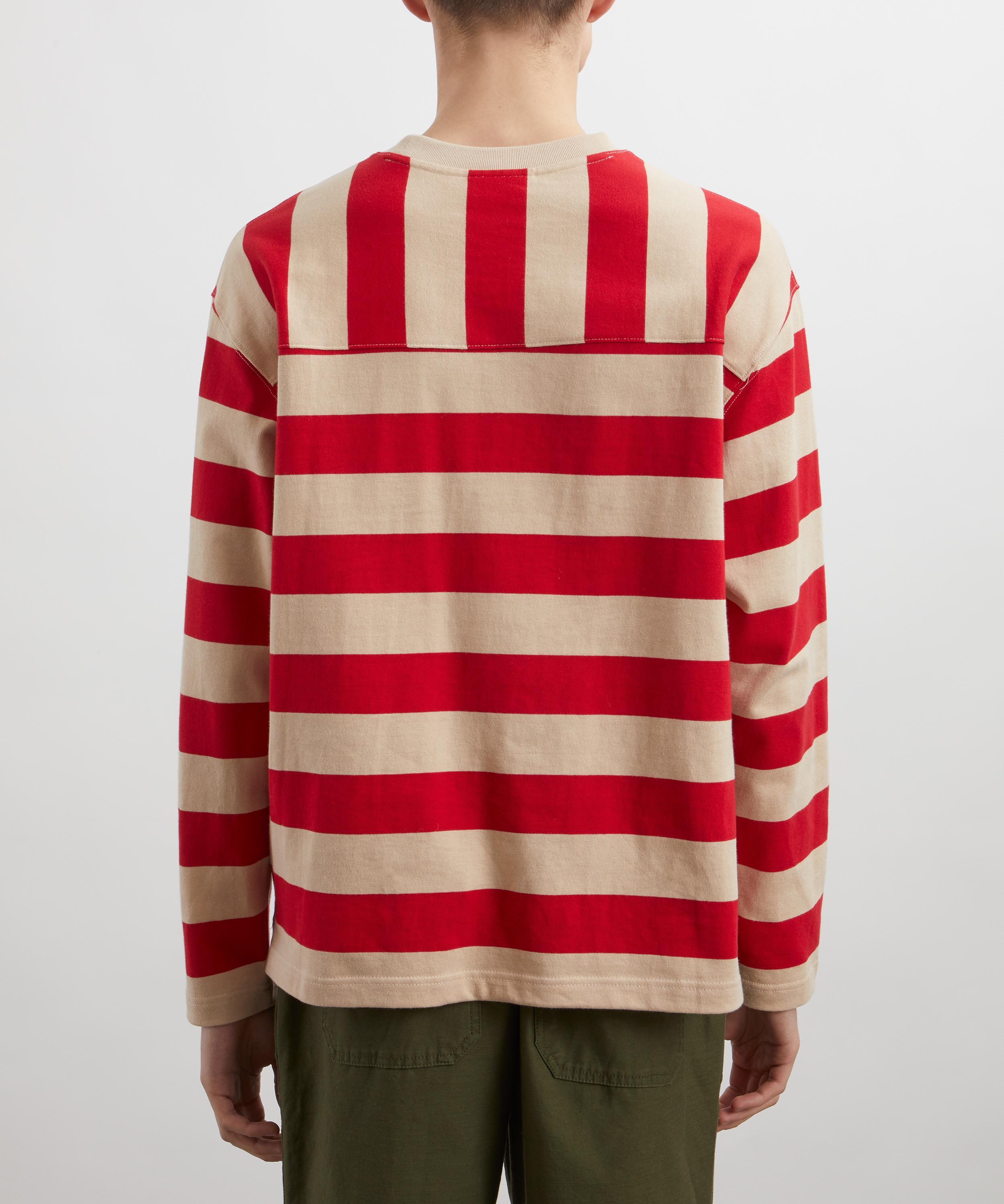 Uniform Bridge - Stripe Border Long-Sleeve T-Shirt image number 3