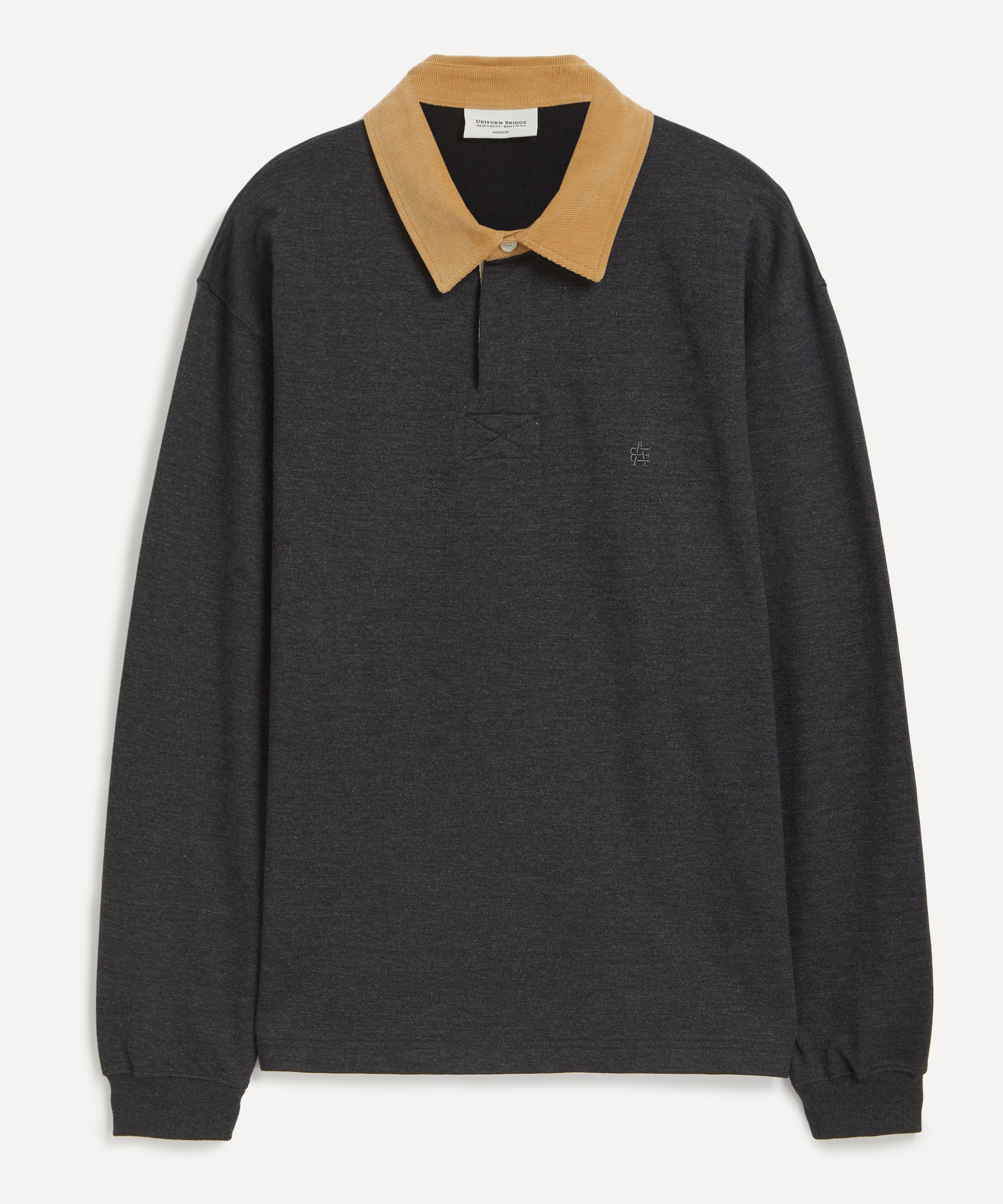 Uniform Bridge - AE Corduroy Collar Polo Shirt