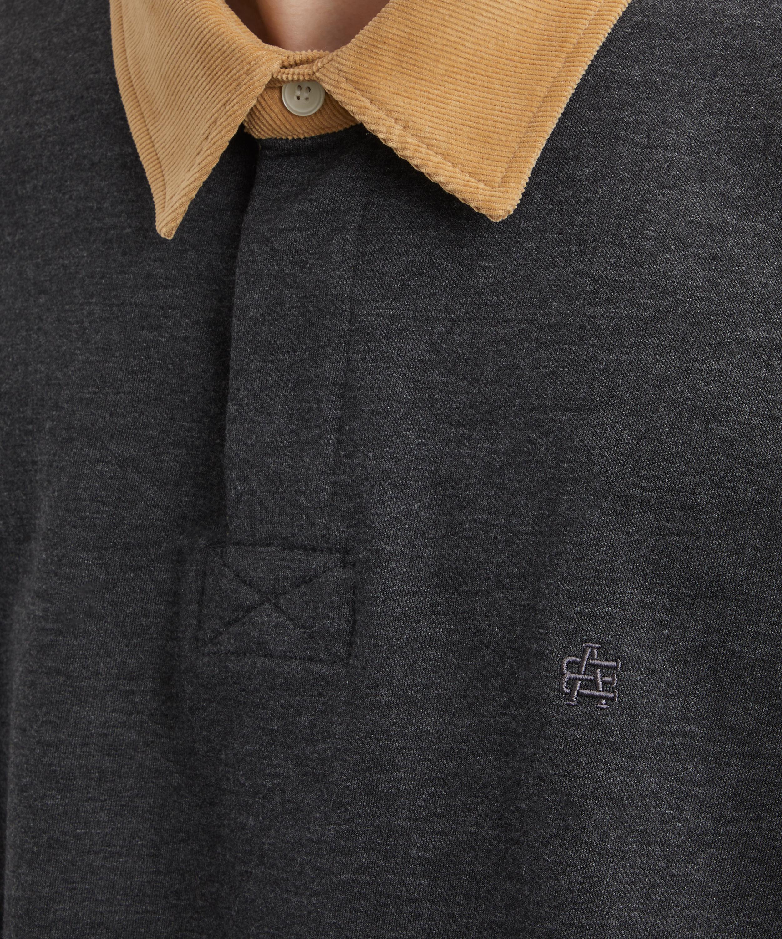 Uniform Bridge - AE Corduroy Collar Polo Shirt image number 4