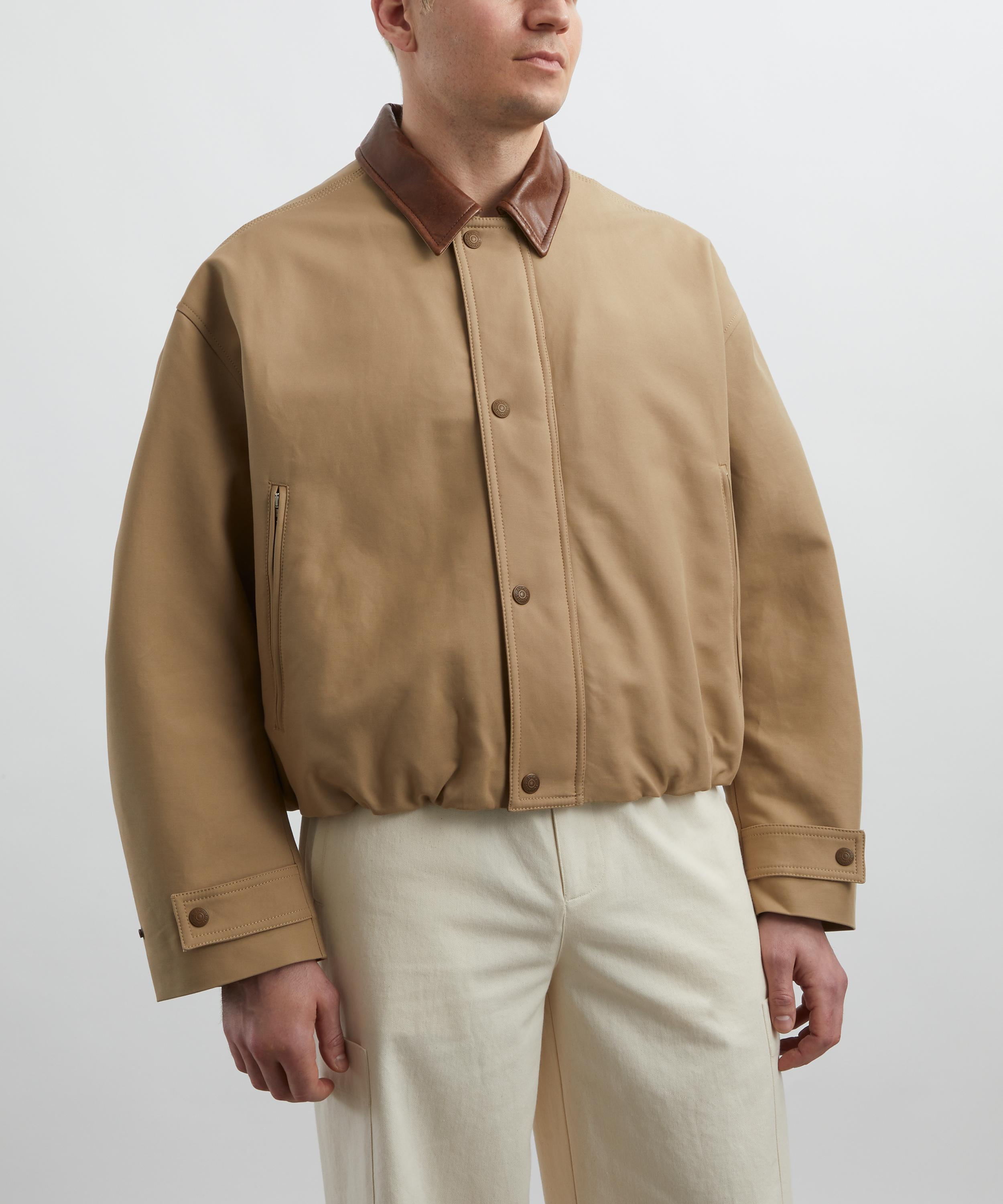 Acne Studios - Khaki-Beige Twill Jacket image number 2