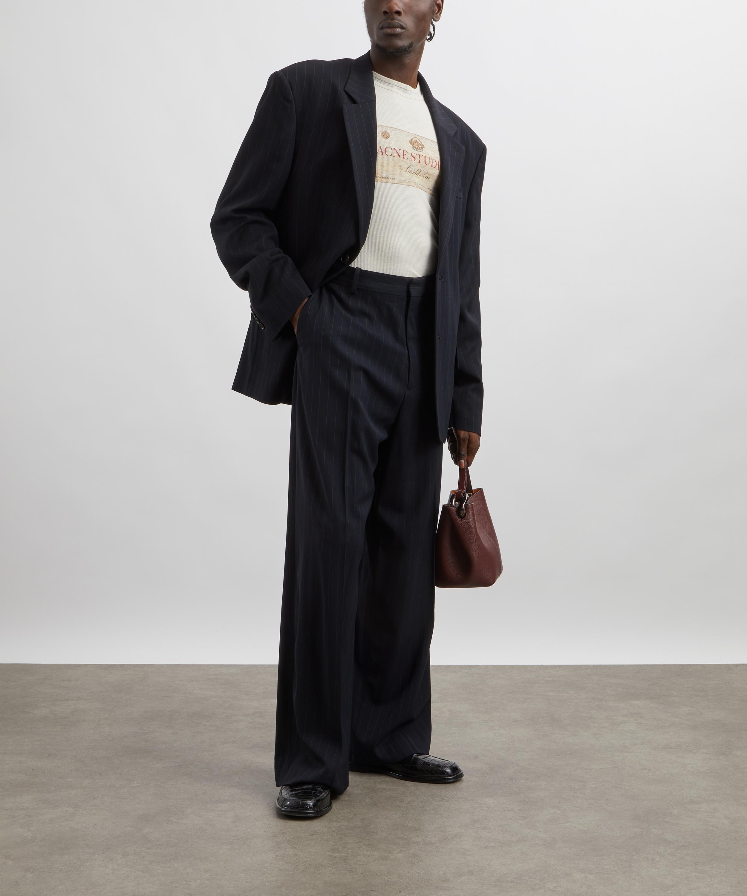 Acne Studios - Pinstripe Trousers image number 1