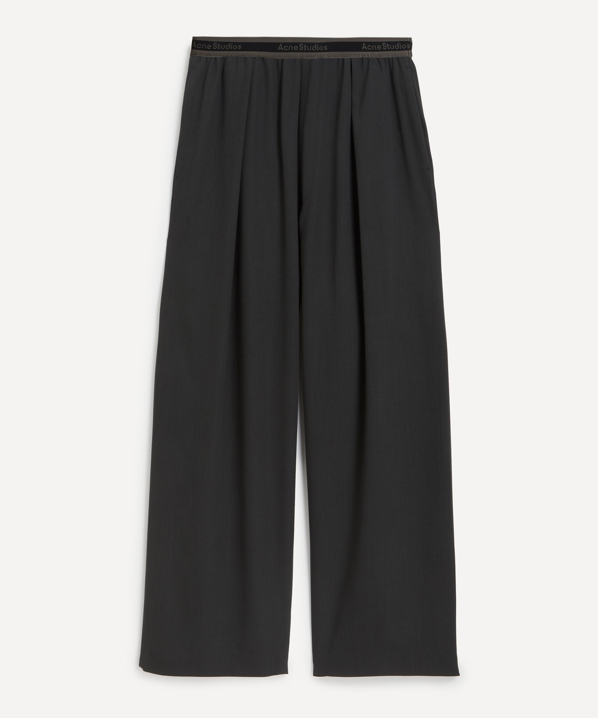 Acne Studios - Logo Tape Trousers image number 0