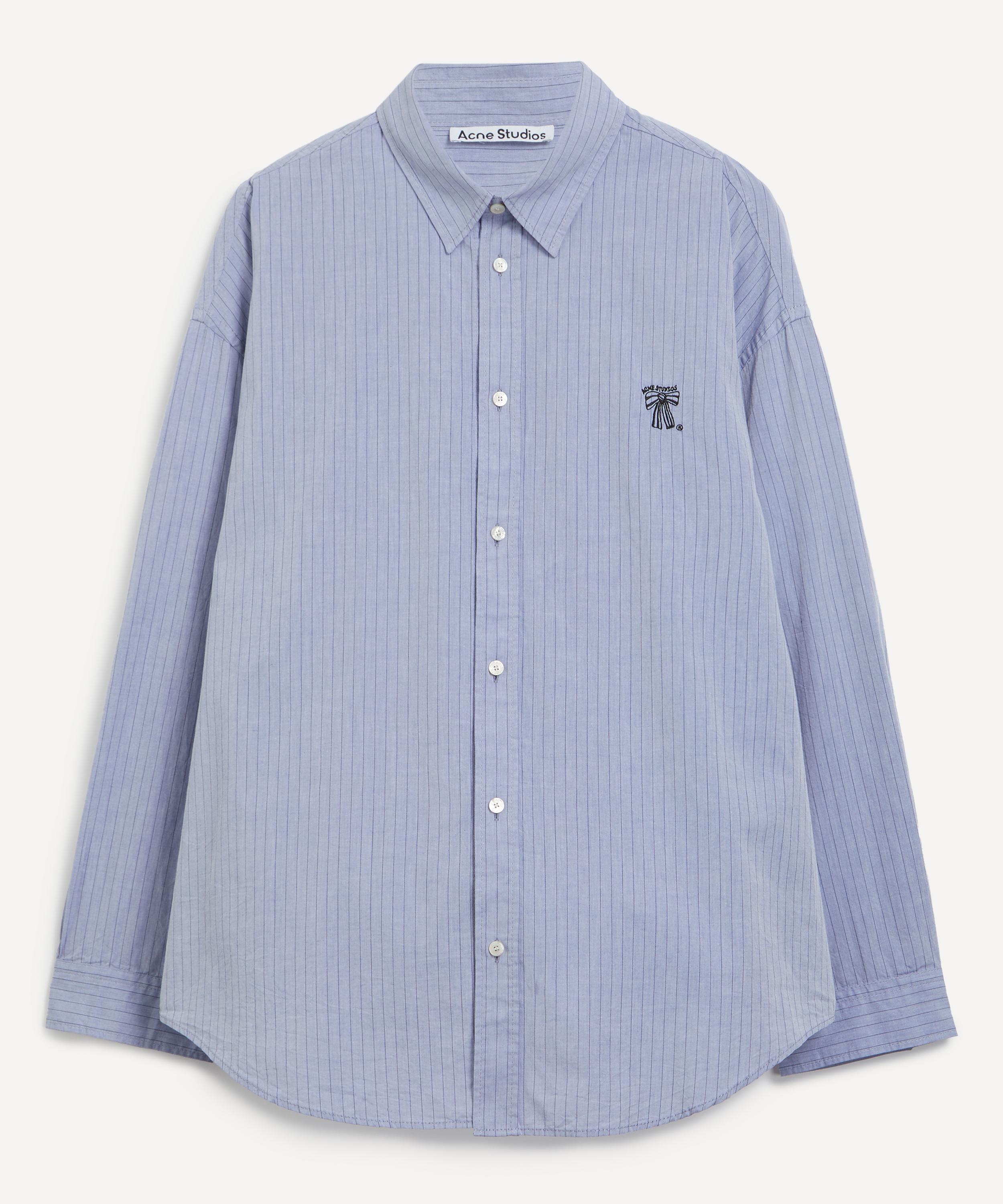 Acne Studios - Button-Up Bow Logo Shirt image number 0