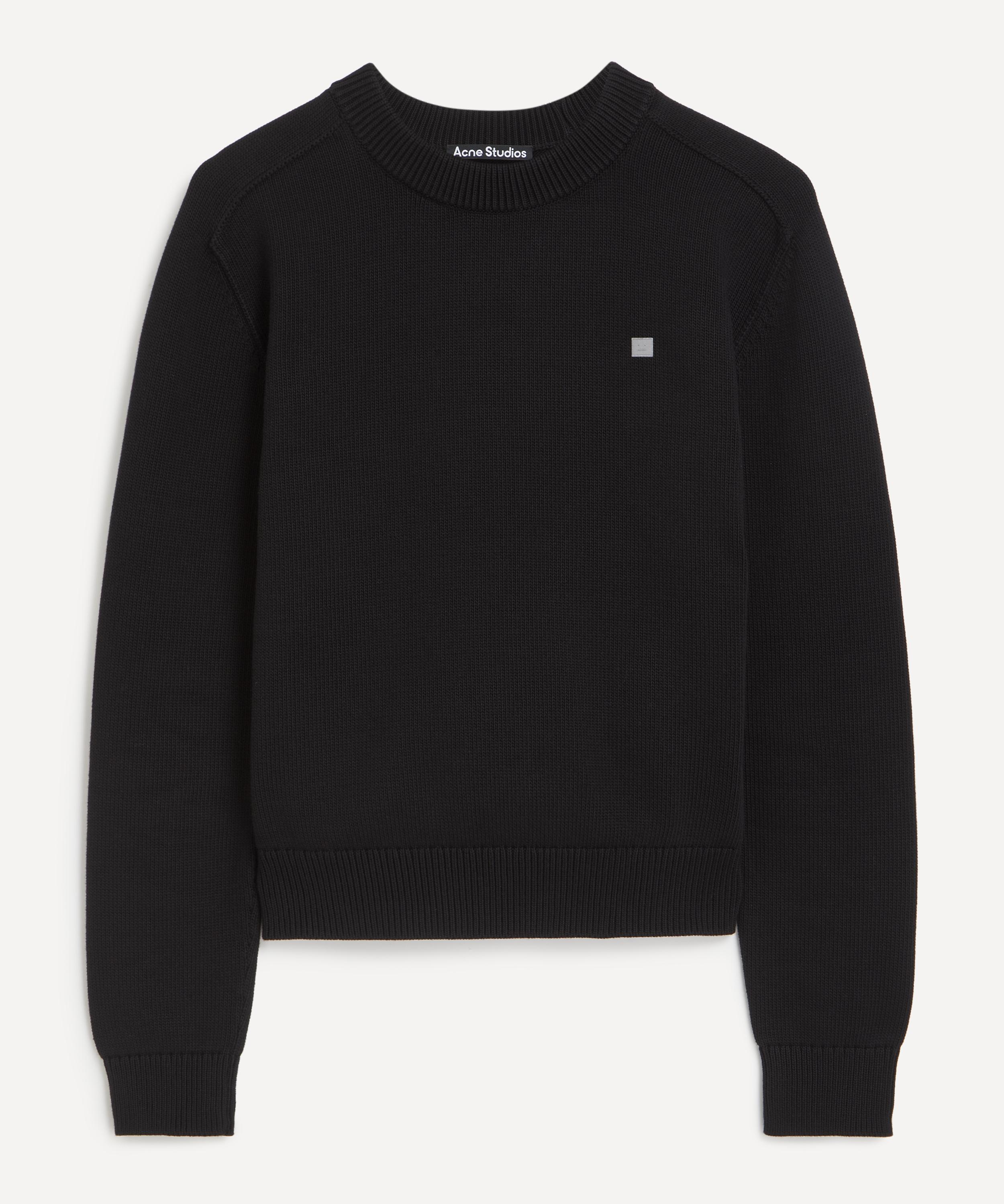 Acne Studios - Black Cotton Crew Sweatshirt