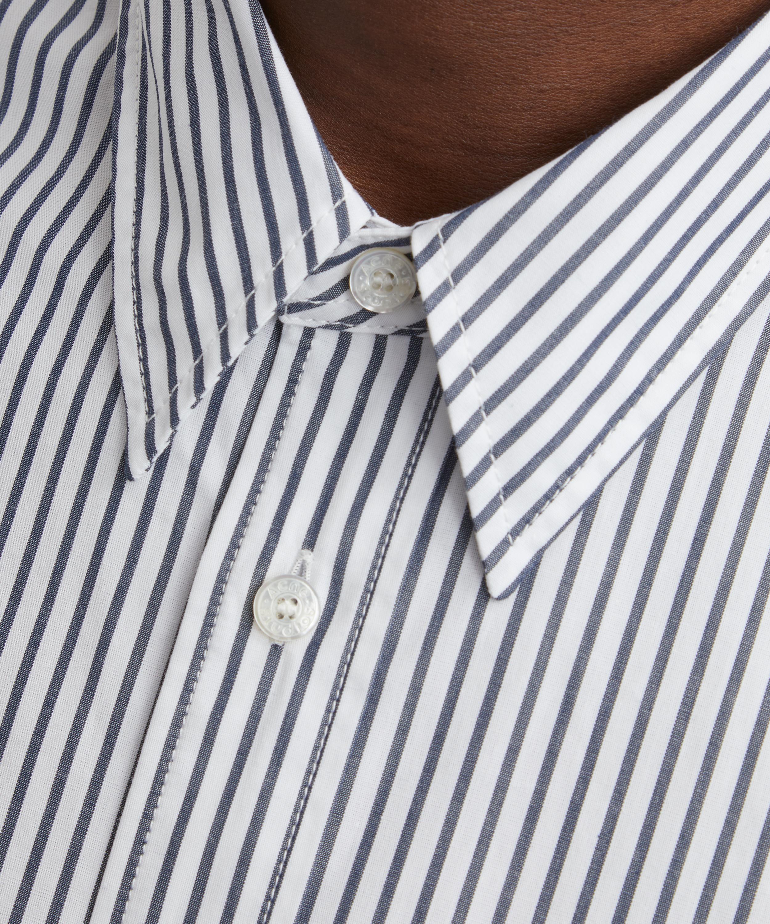 Acne Studios - Stripe Button-Up Shirt image number 4