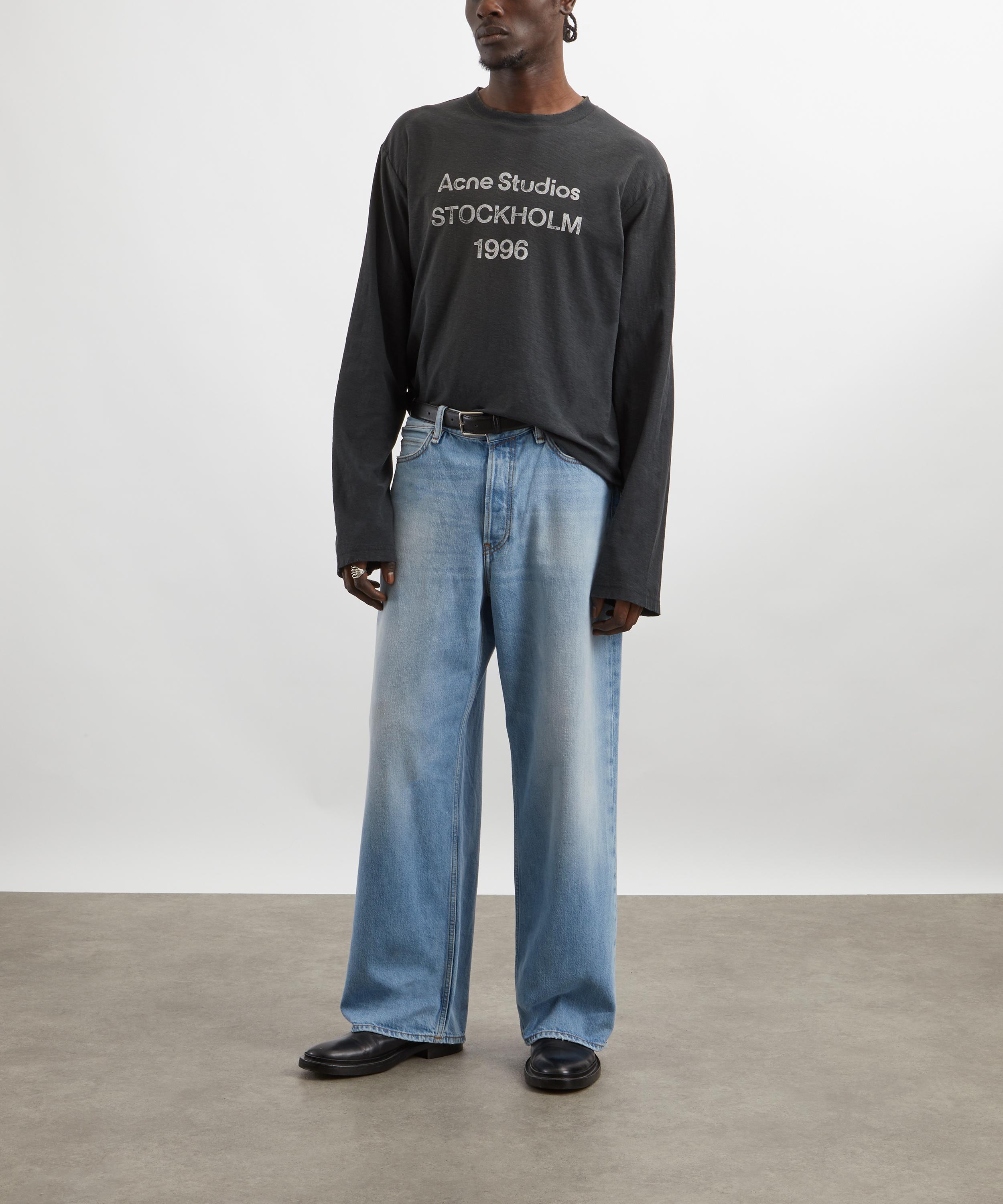 Acne Studios - Relaxed Fit Logo T-Shirt image number 1