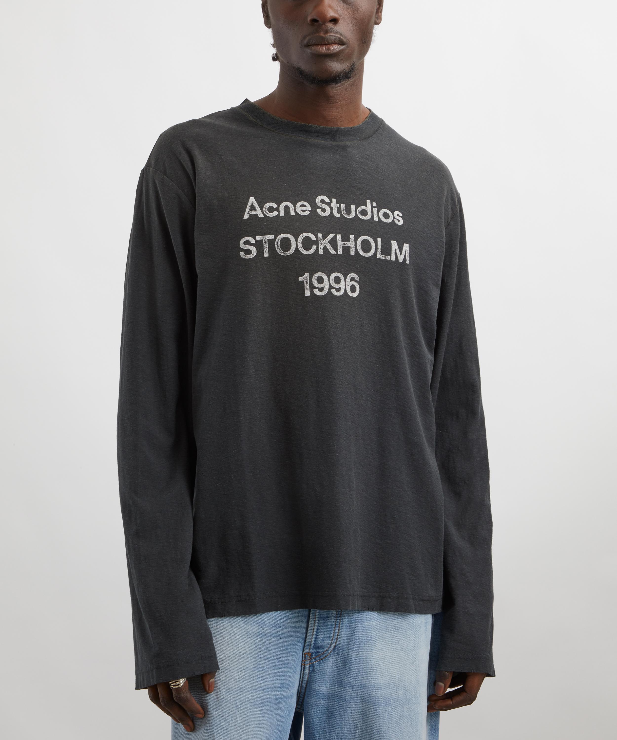 Acne Studios - Relaxed Fit Logo T-Shirt image number 2