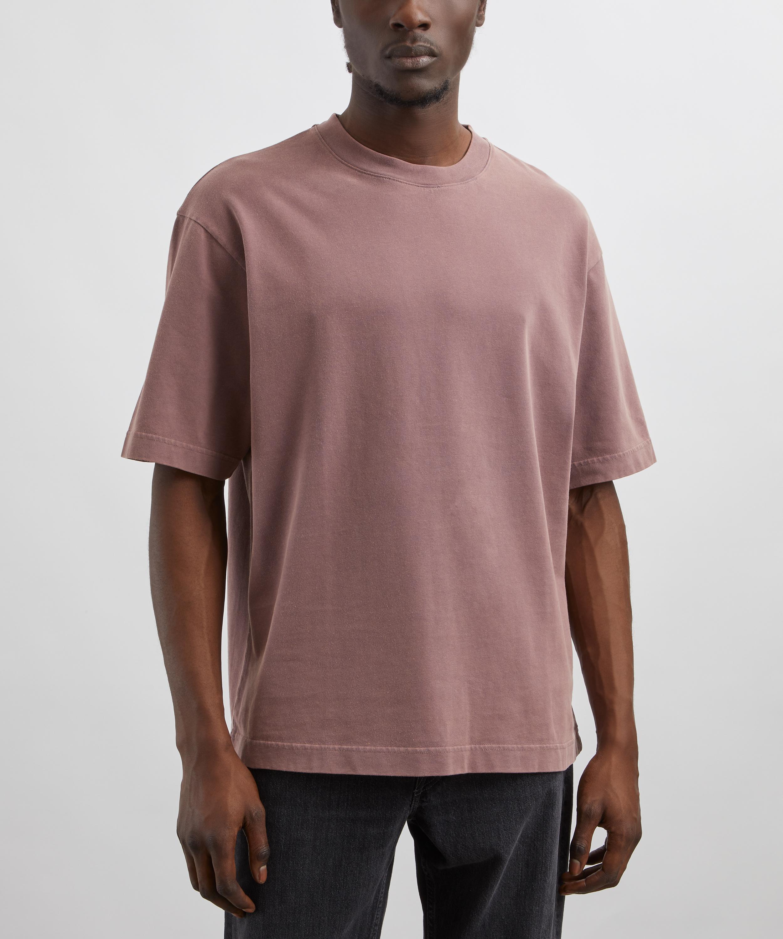 Acne Studios - Plum Purple Crew Neck T-Shirt image number 2