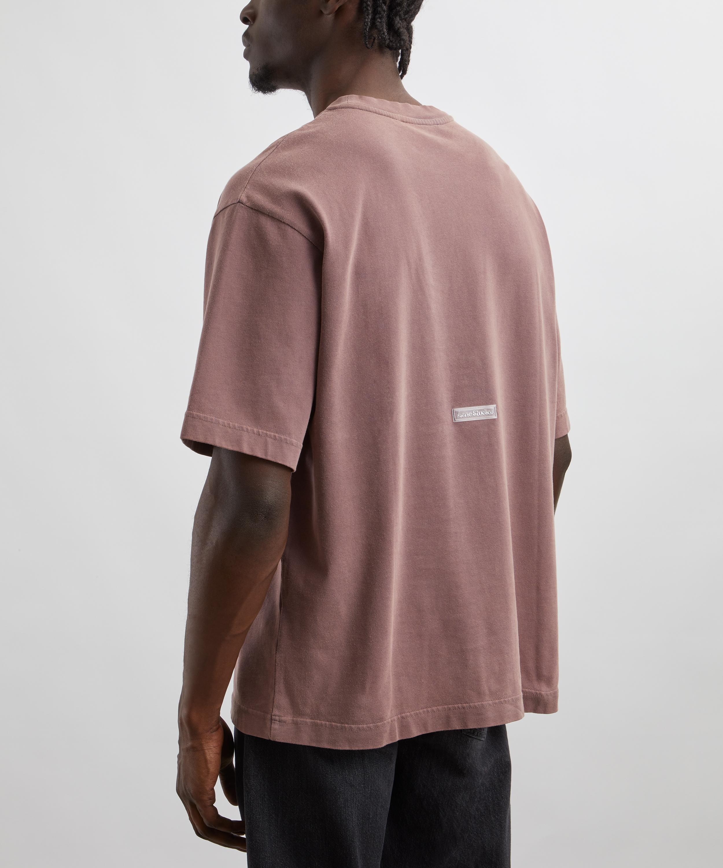 Acne Studios - Plum Purple Crew Neck T-Shirt image number 3