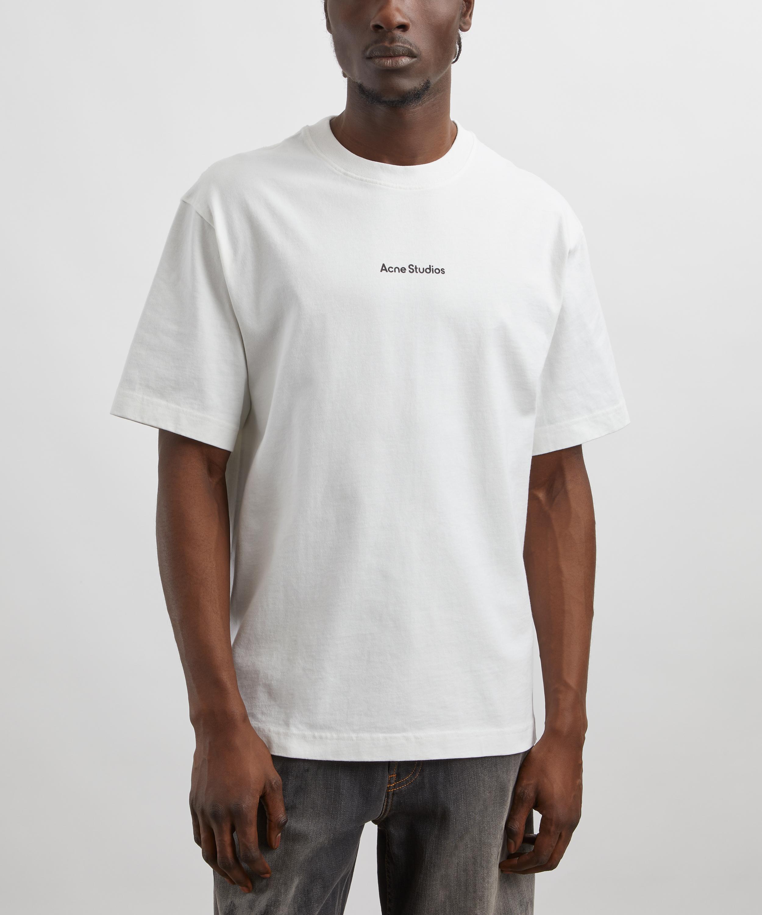 Acne Studios - T-shirt stamp logo - Relaxed fit - Black
