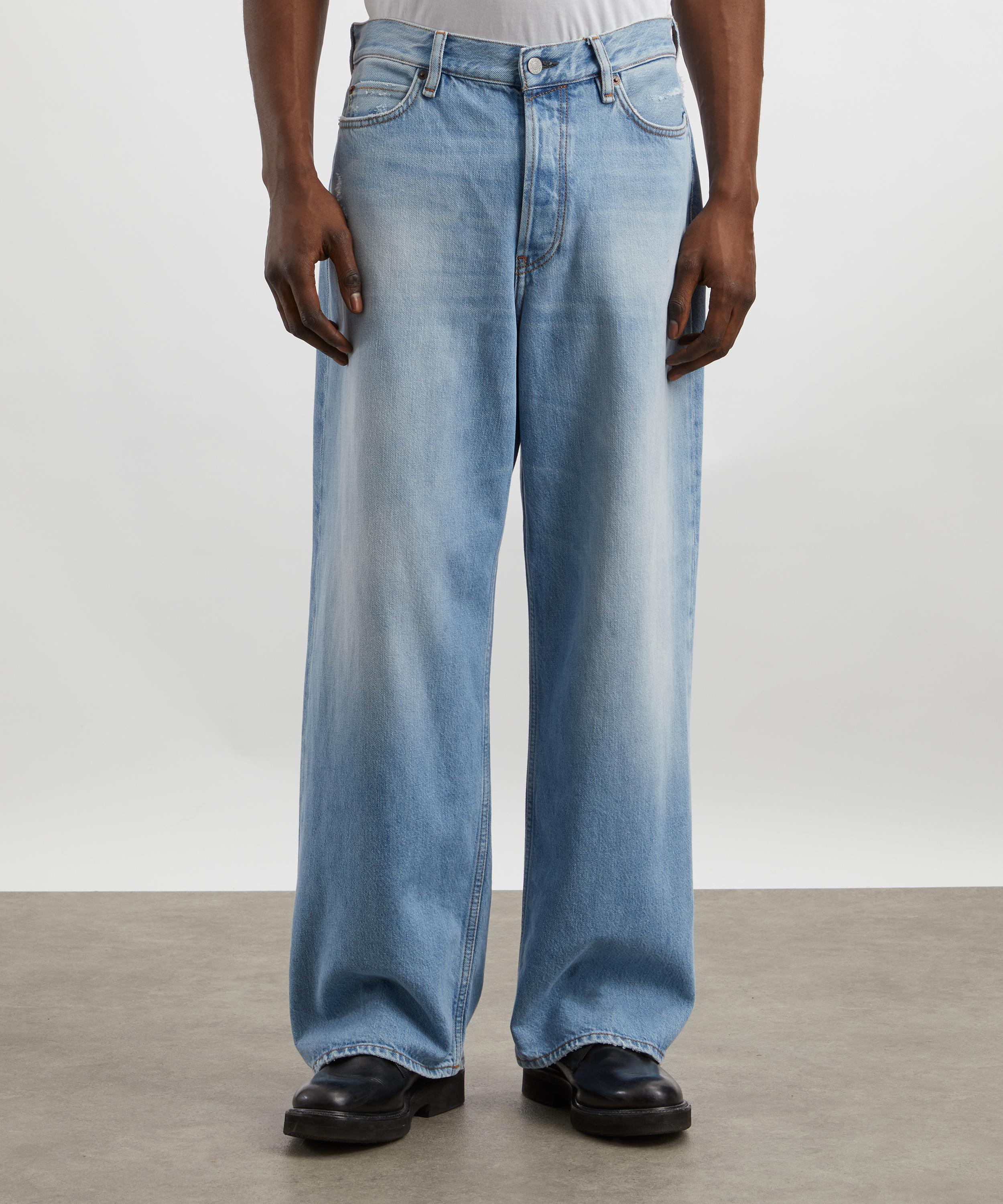 Acne Studios - 1981M Light Blue Vintage Baggy Fit Jeans image number 2