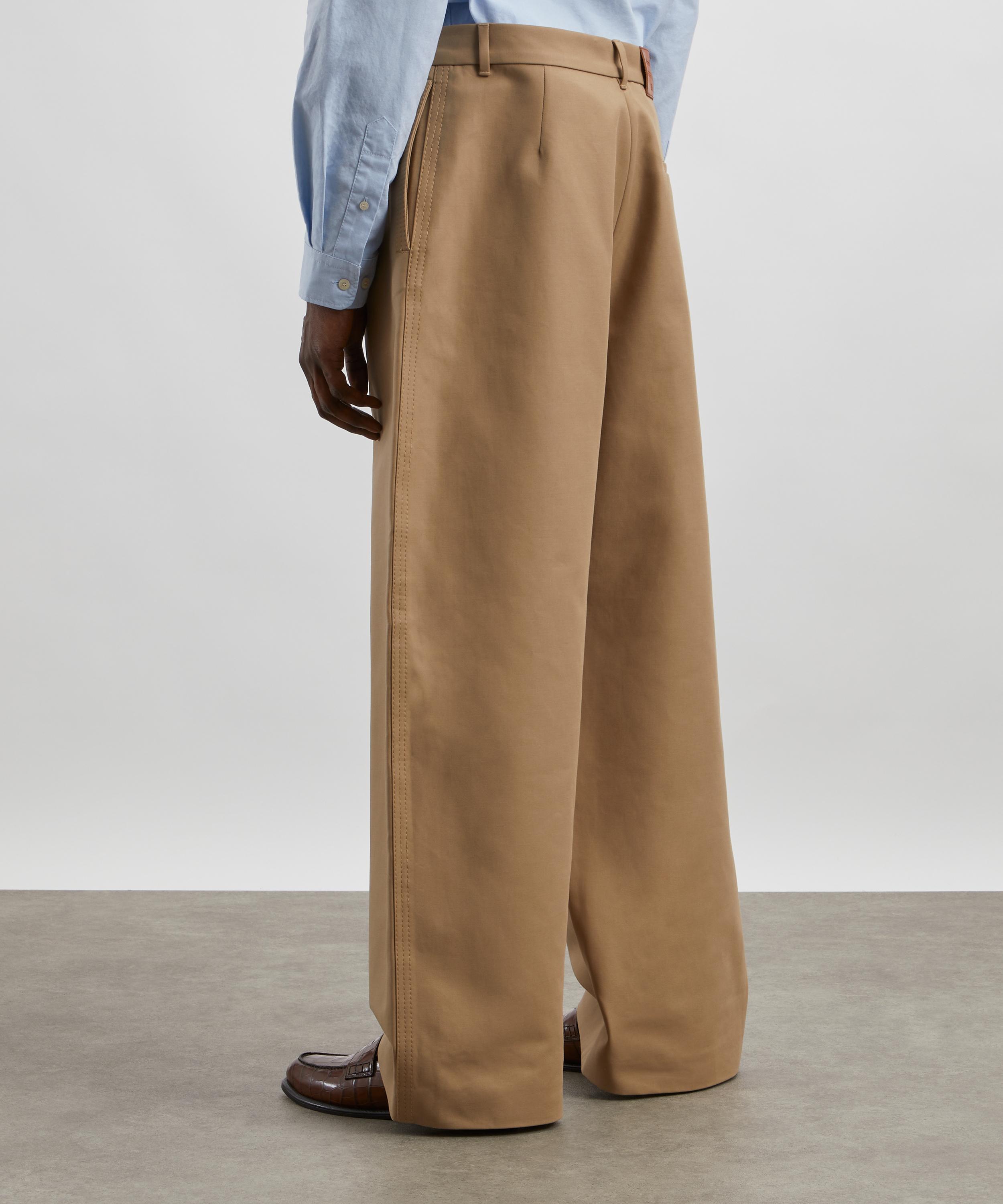 Acne Studios - Twill Loose Leg Trousers image number 3