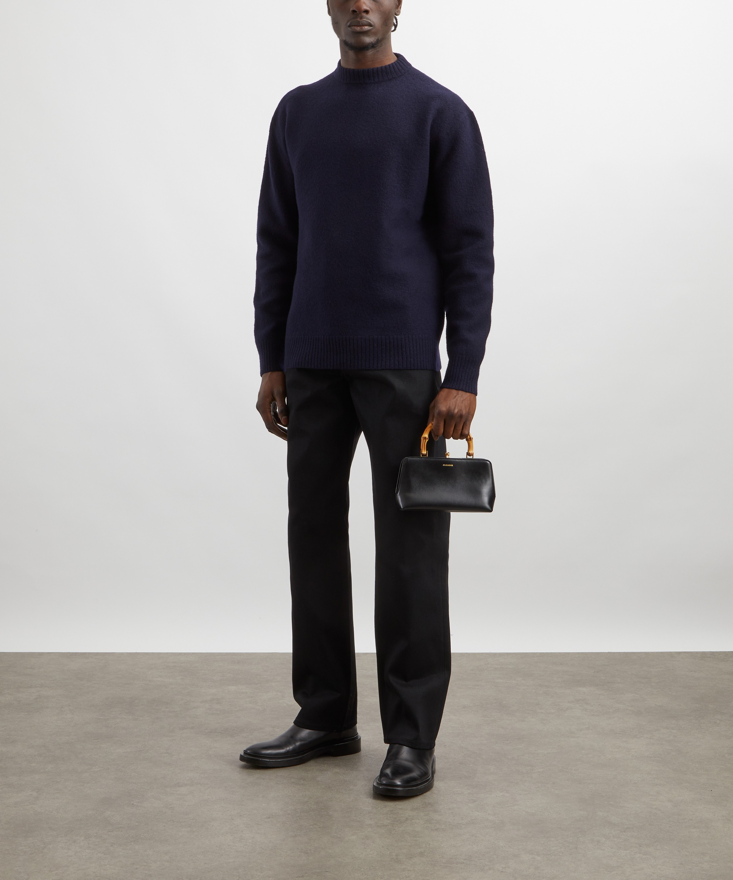 Jil Sander - Midweight Crew-Neck Merino Wool Jumper image number 1