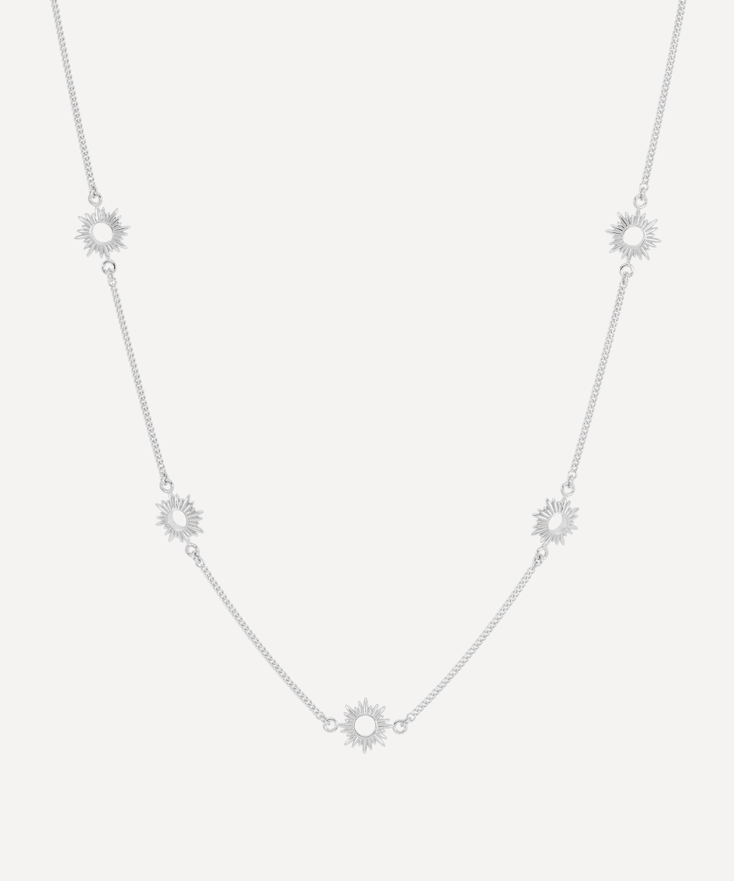 Rachel Jackson - Sterling Silver Eternal Sun Chocker Necklace image number 0