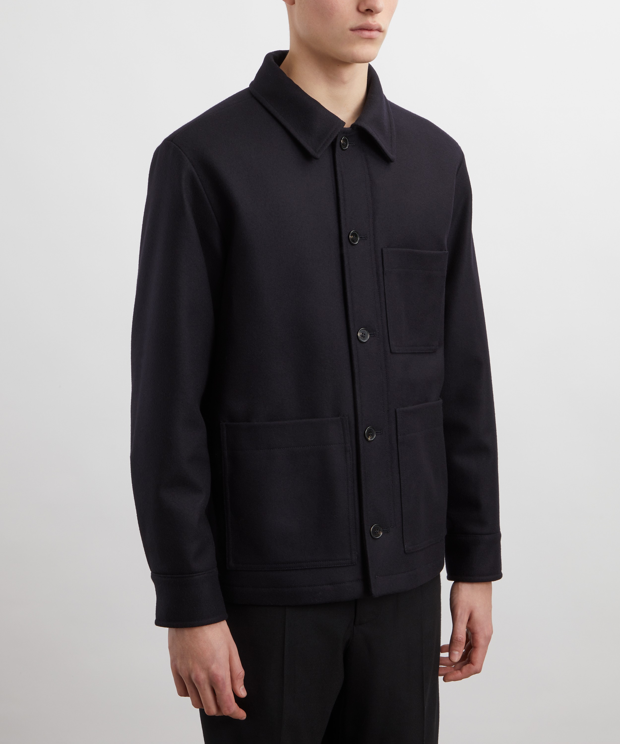 A.P.C. - Emile Wool-Blend Jacket image number 2