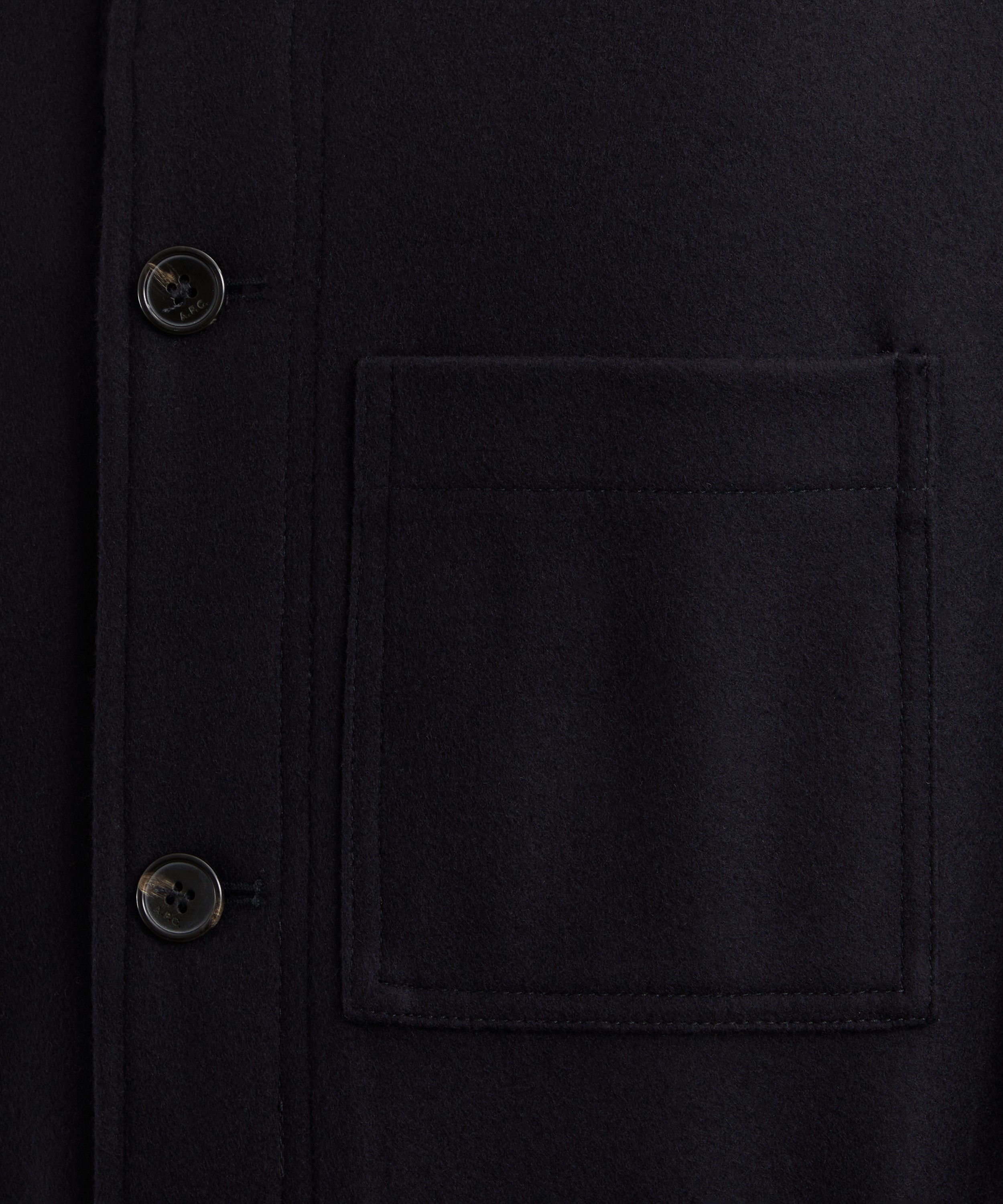 A.P.C. - Emile Wool-Blend Jacket image number 4