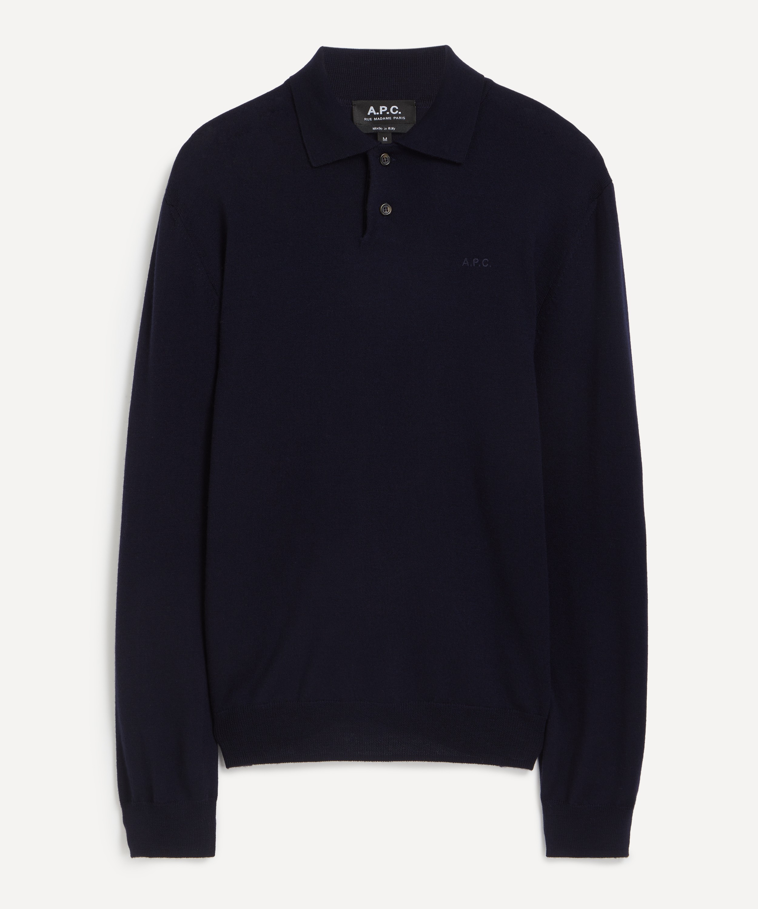 A.P.C. - Jacob Logo Polo Jumper image number 0