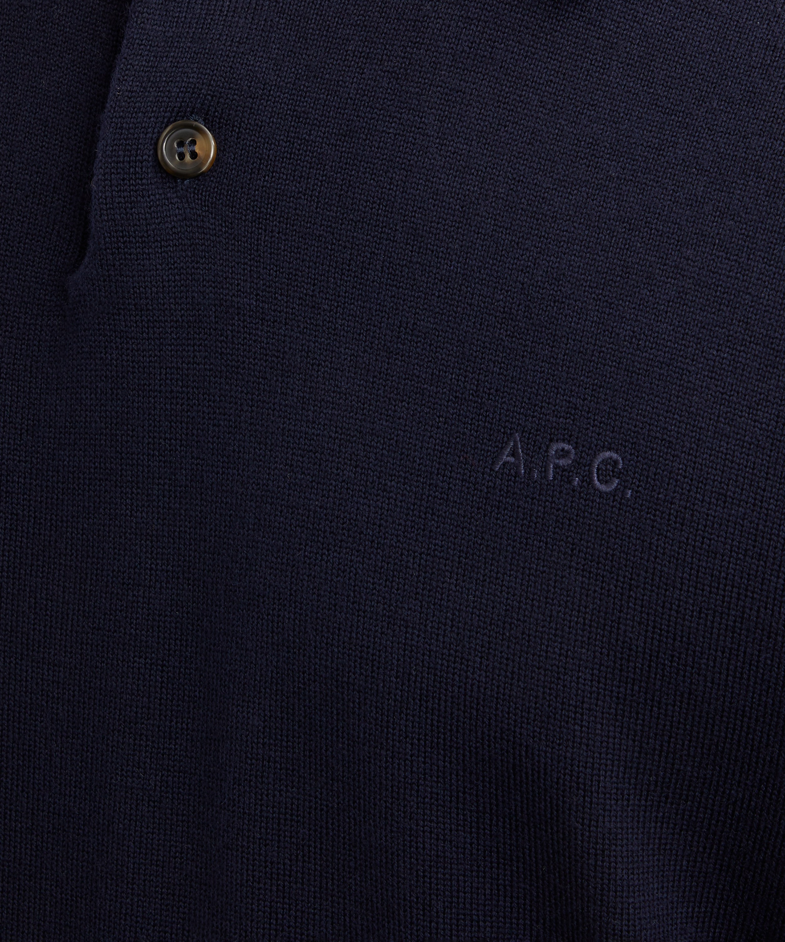 A.P.C. - Jacob Logo Polo Jumper image number 4