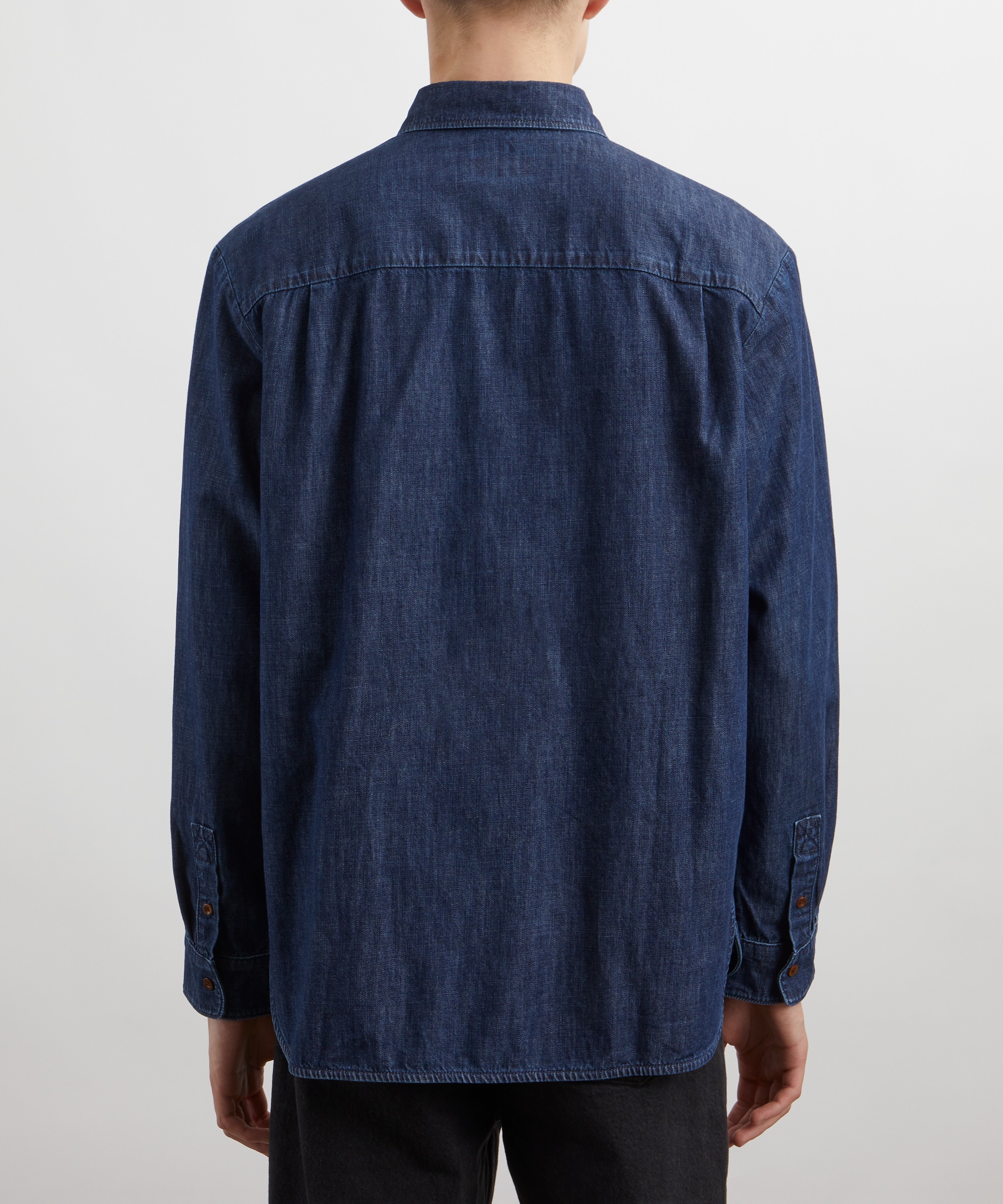 A.P.C. - Malo Logo Denim Shirt image number 3