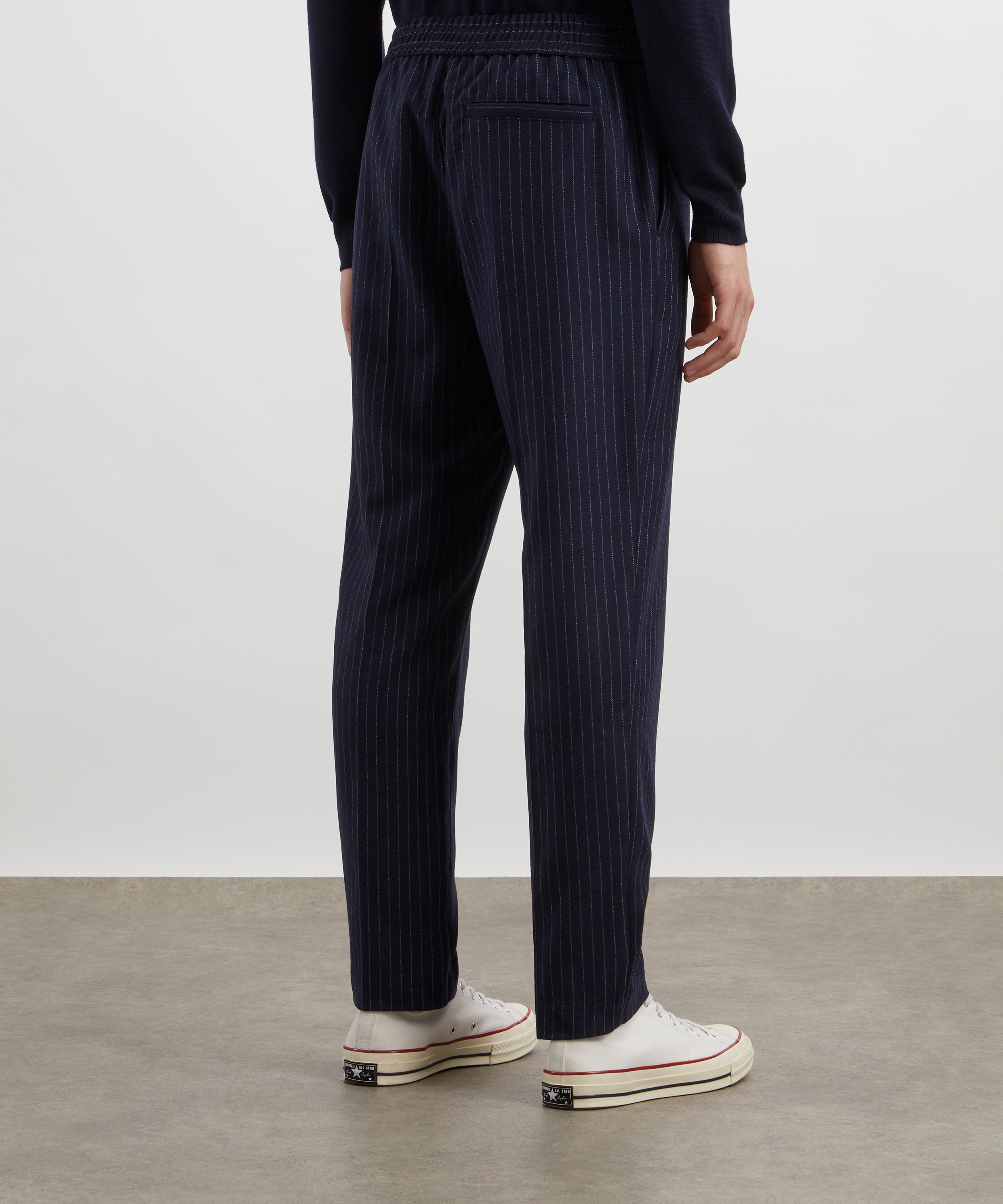 A.P.C. - Pieter Wool-Blend Striped Trousers image number 3