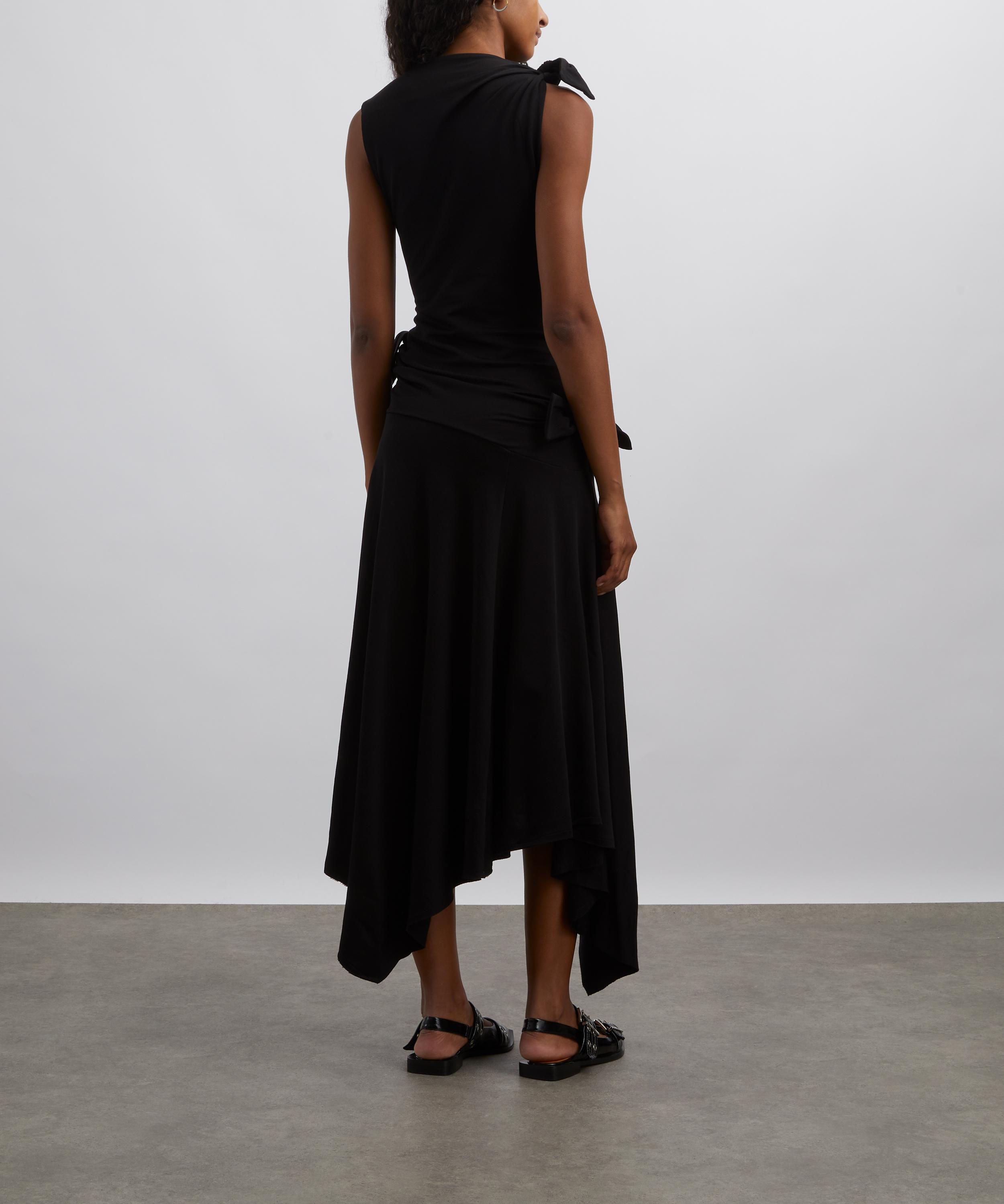 Acne Studios - Black Tie-Up Dress image number 3