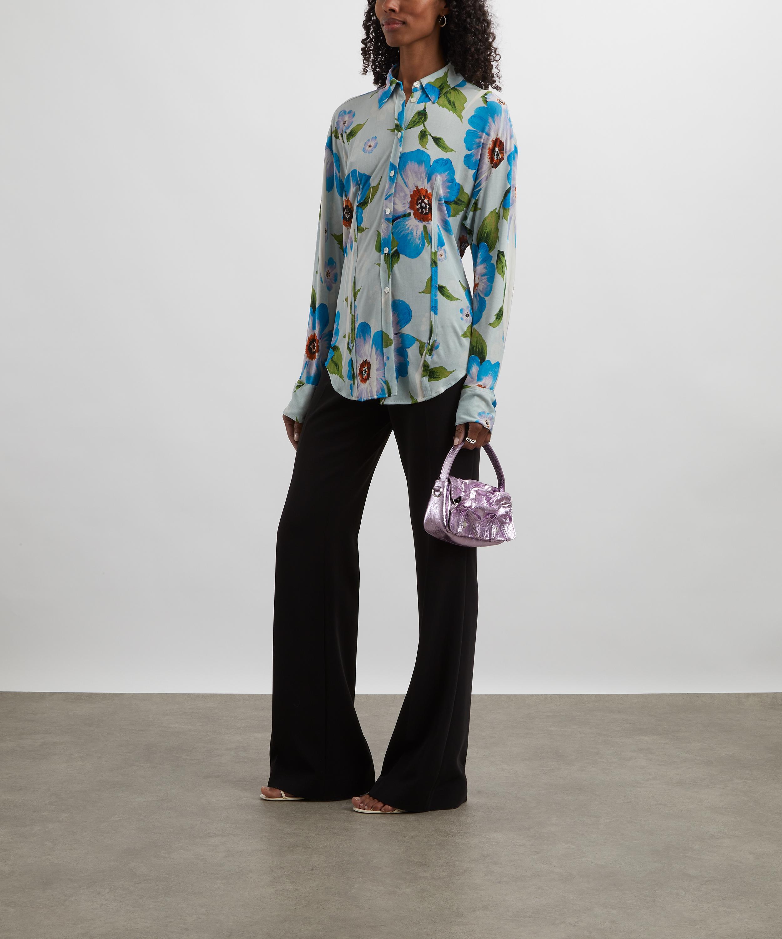 Acne Studios - Floral Button-Up Shirt image number 1